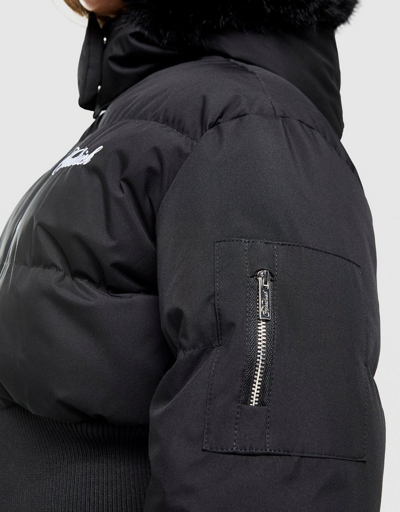 Geci iarnă HOODRICH JACHETĂ FORSYTH FIT PUFFER JKT BLK HW03250268