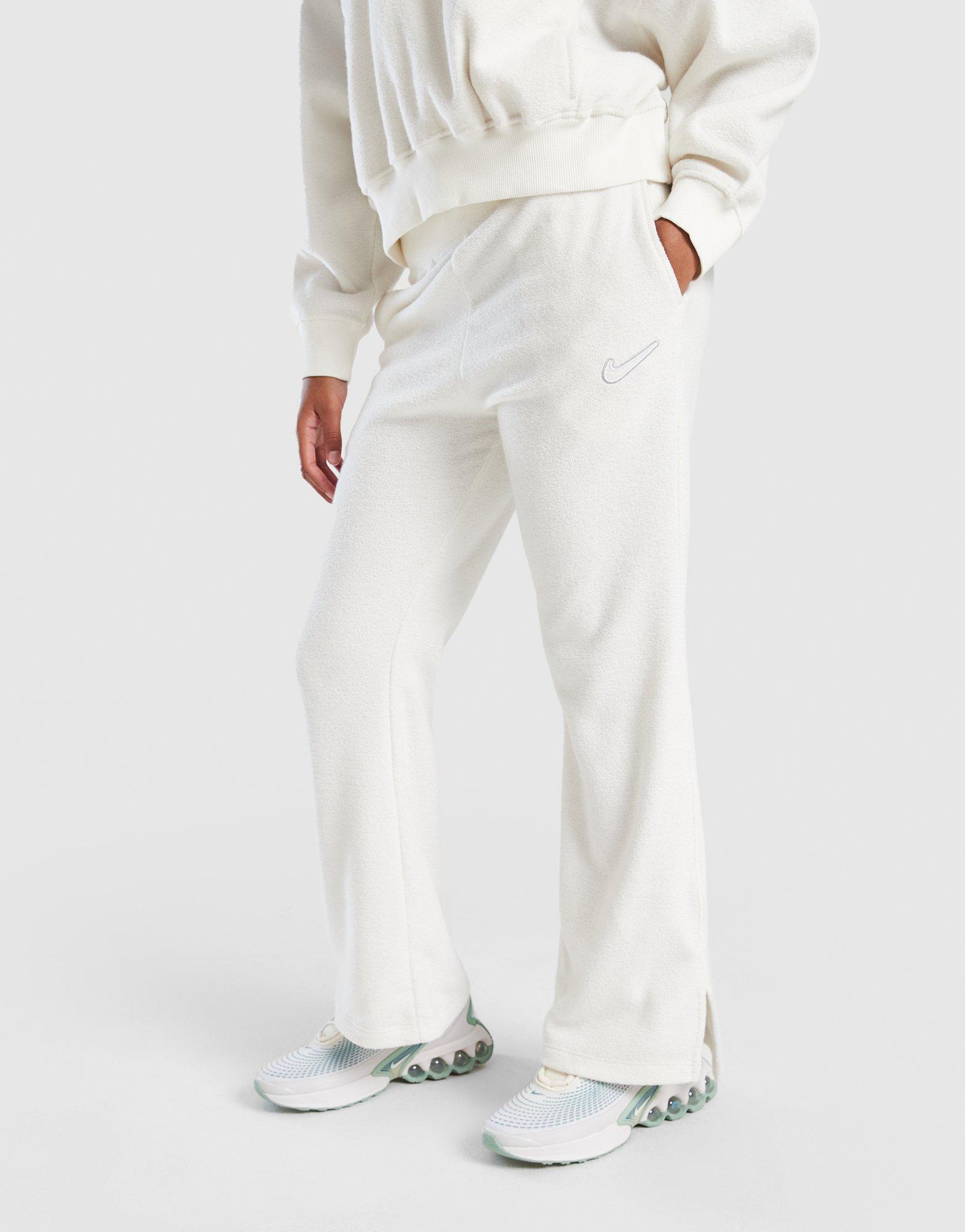 NIKE SPODNIE G NSW FLC PNT COZY HV0407-047 Beżowy