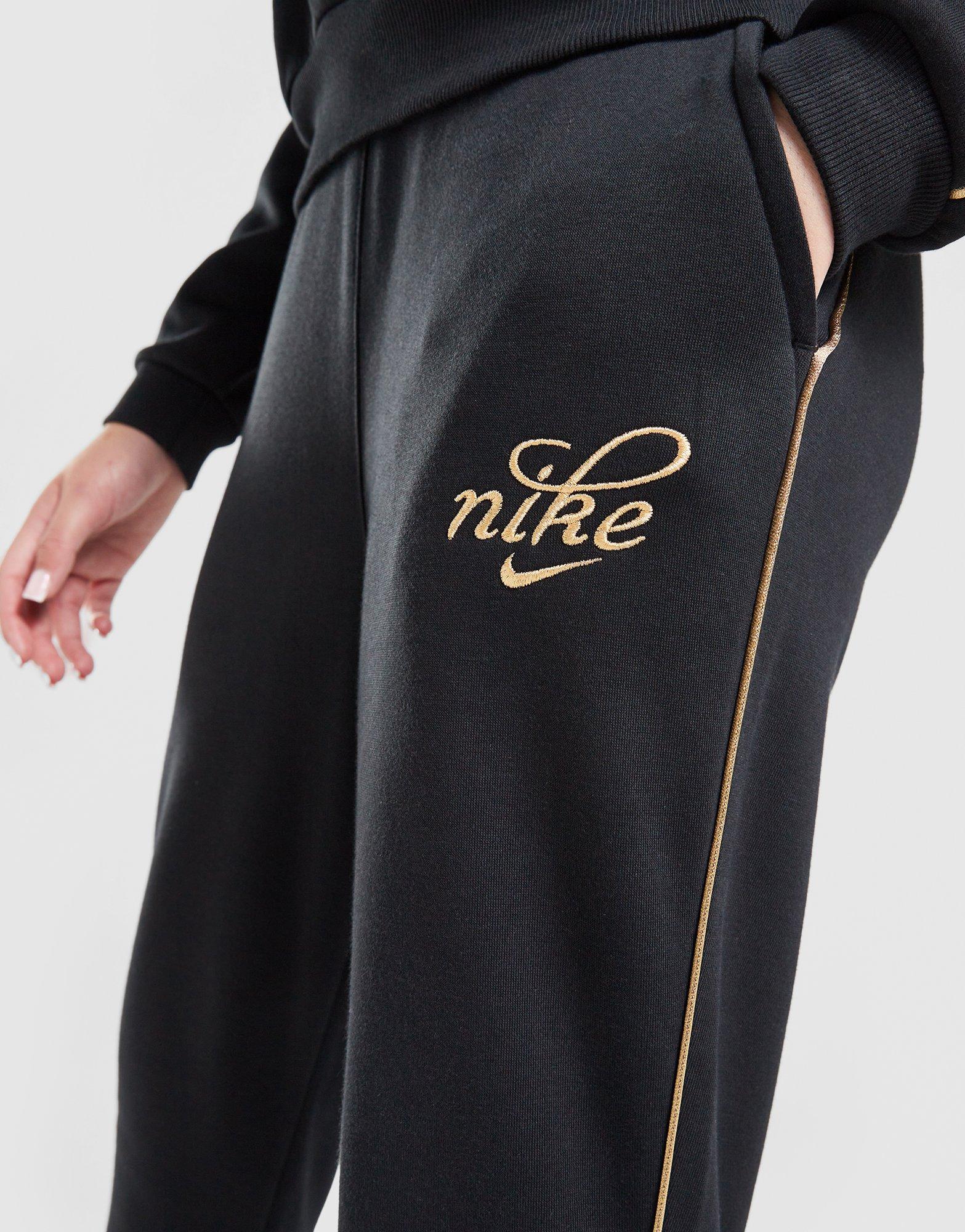 Дитячі штани NIKE ШТАНИ G NSW CLUB FLC OS JGGR GX SHNE HV0423-010 Чорний