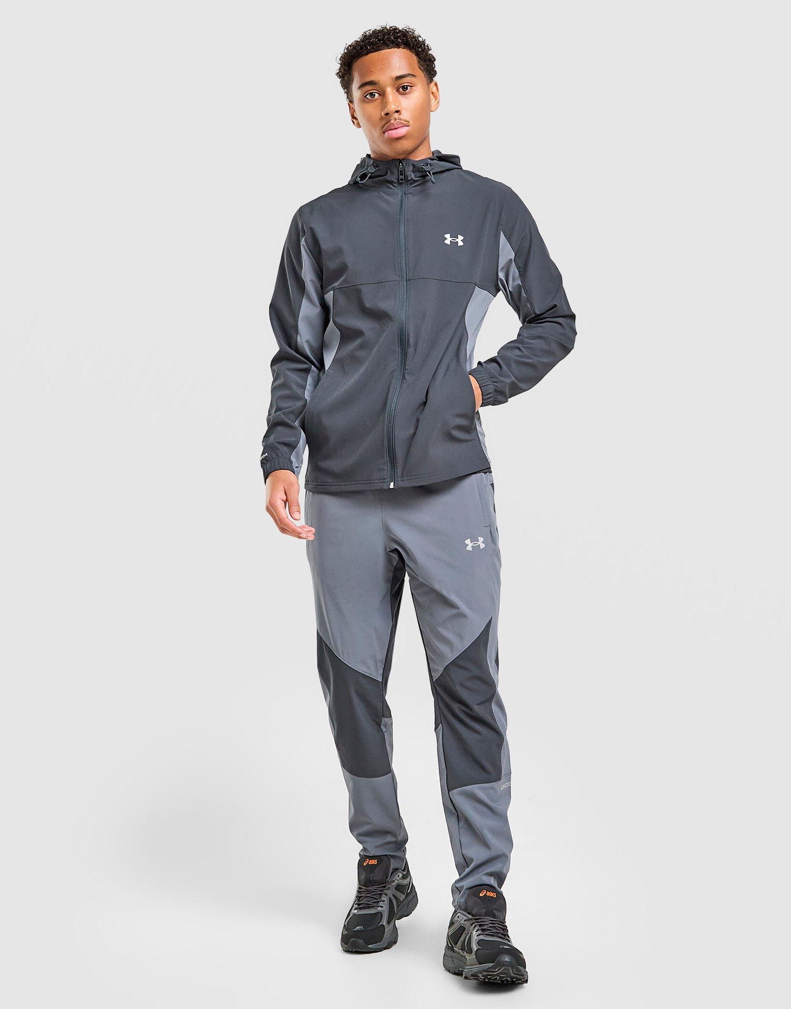 Bluza męska UNDER ARMOUR BLUZA Z KAPTUREM TECH HYBRID WVN JCK 6007951-016 Szary