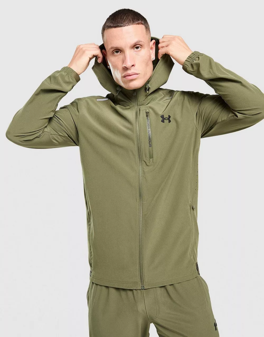 UNDER ARMOUR КОФТА З КАПЮШОНОМ UA VANISH JKT, фото 1 з 6