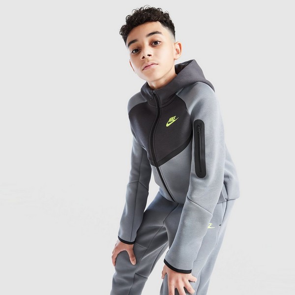 NIKE BLUZA Z KAPTUREM B NSW TCH FLC FZ - PD