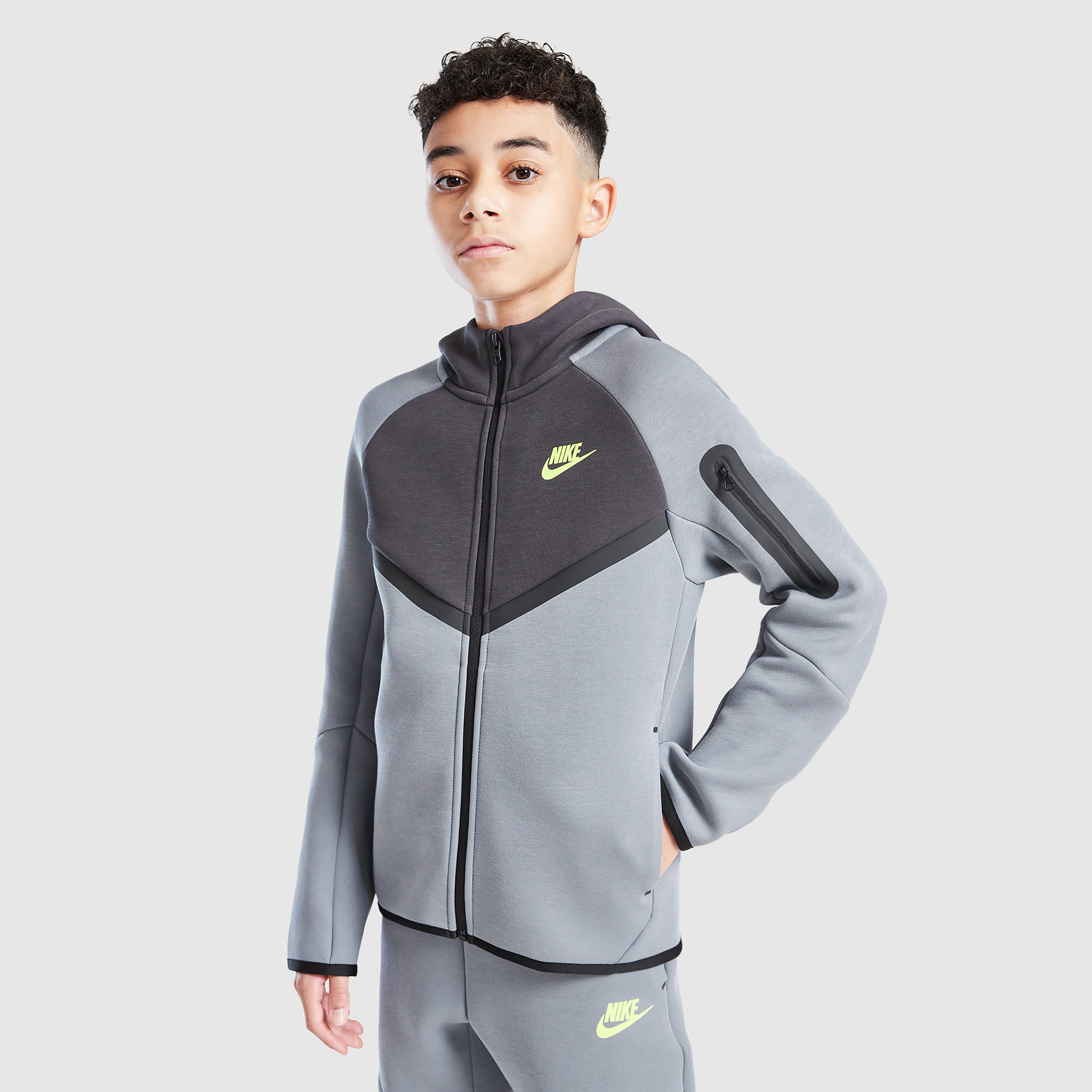 Detská mikina NIKE MIKINA S KAPUCŇOU B NSW TCH FLC FZ - PD