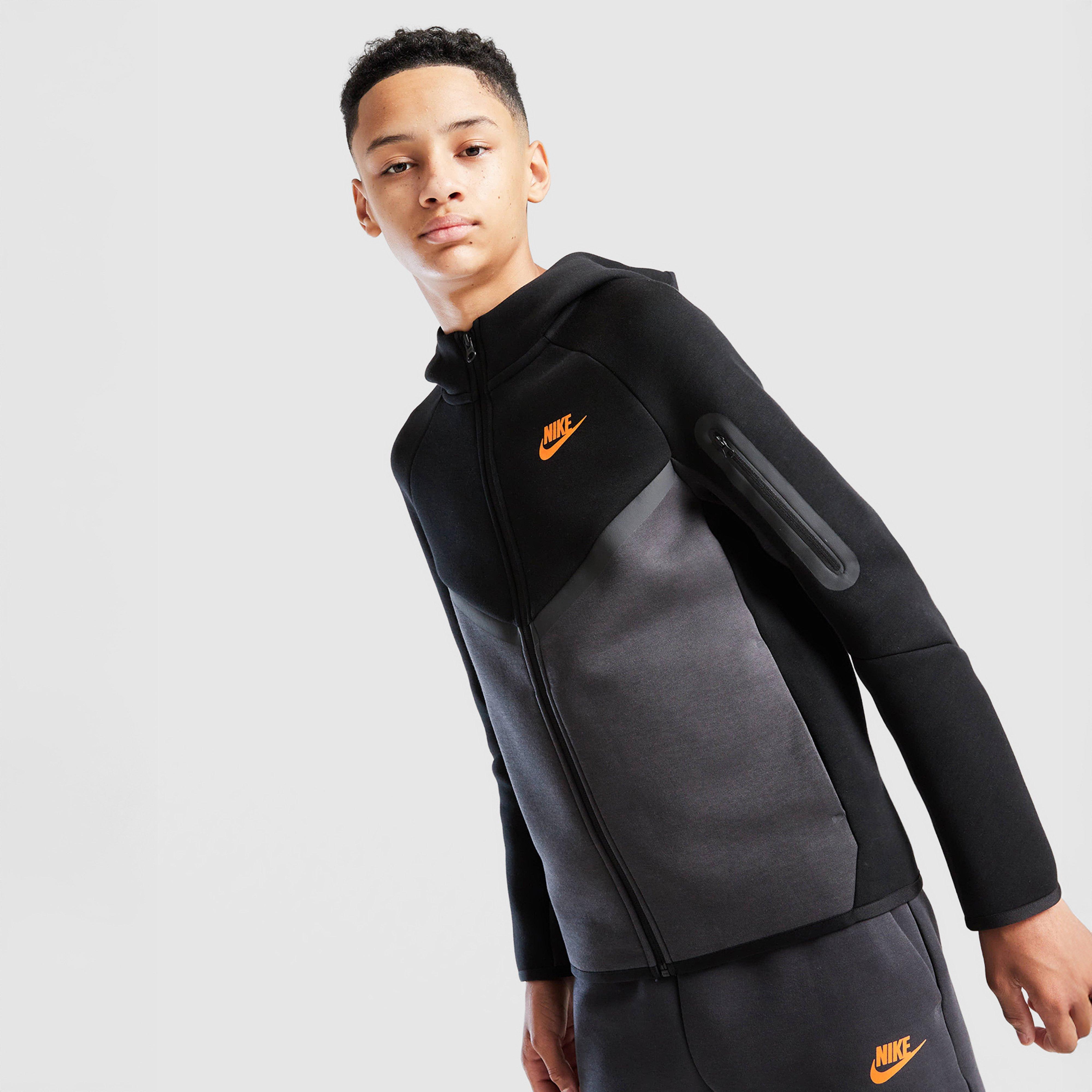 Detská mikina NIKE MIKINA B NSW TCH FLC FZ - PD