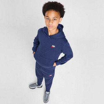 Detská mikina NIKE MIKINA S KAPUCŇOU K NSW CLUB FLC HDY LBR