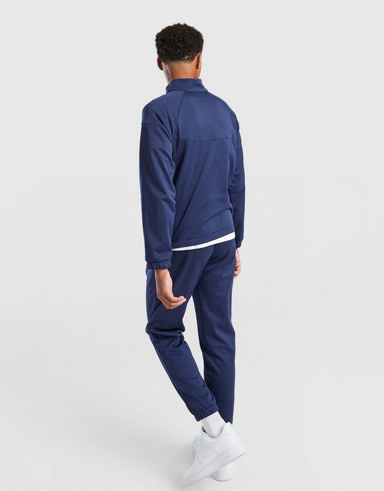 Vaikiški sportiniai kostiumai NIKE KOMPLEKTAS K NSW DF TRACKSUIT PK FZ HQ9315-410 Tamsiai mėlyna