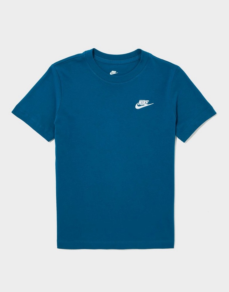 Detské tričko NIKE TRIČKO K NSW TEE EMB FUTURA LBR FZ5177-301 Zelená