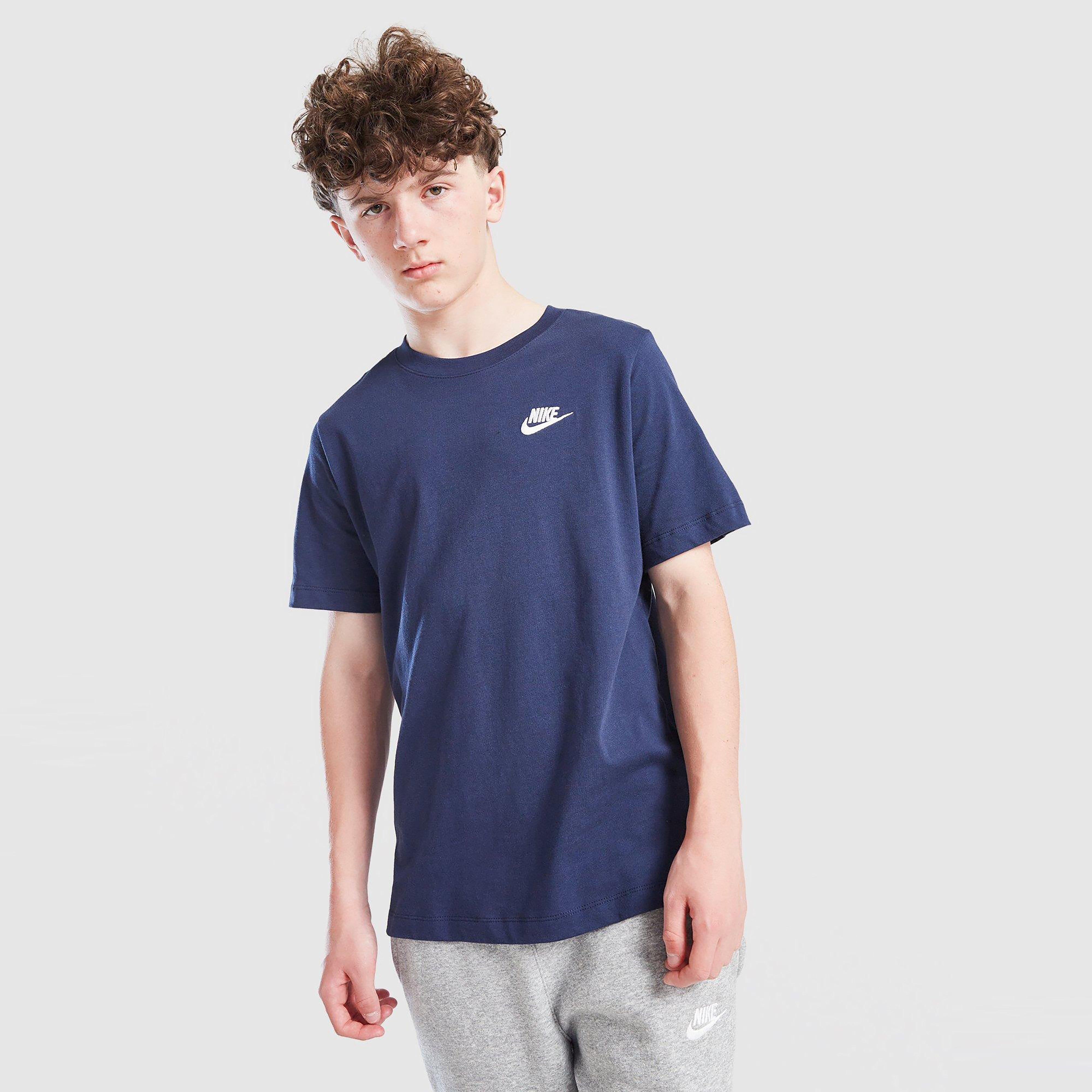 Detské tričko NIKE TRIČKO K NSW TEE EMB FUTURA LBR