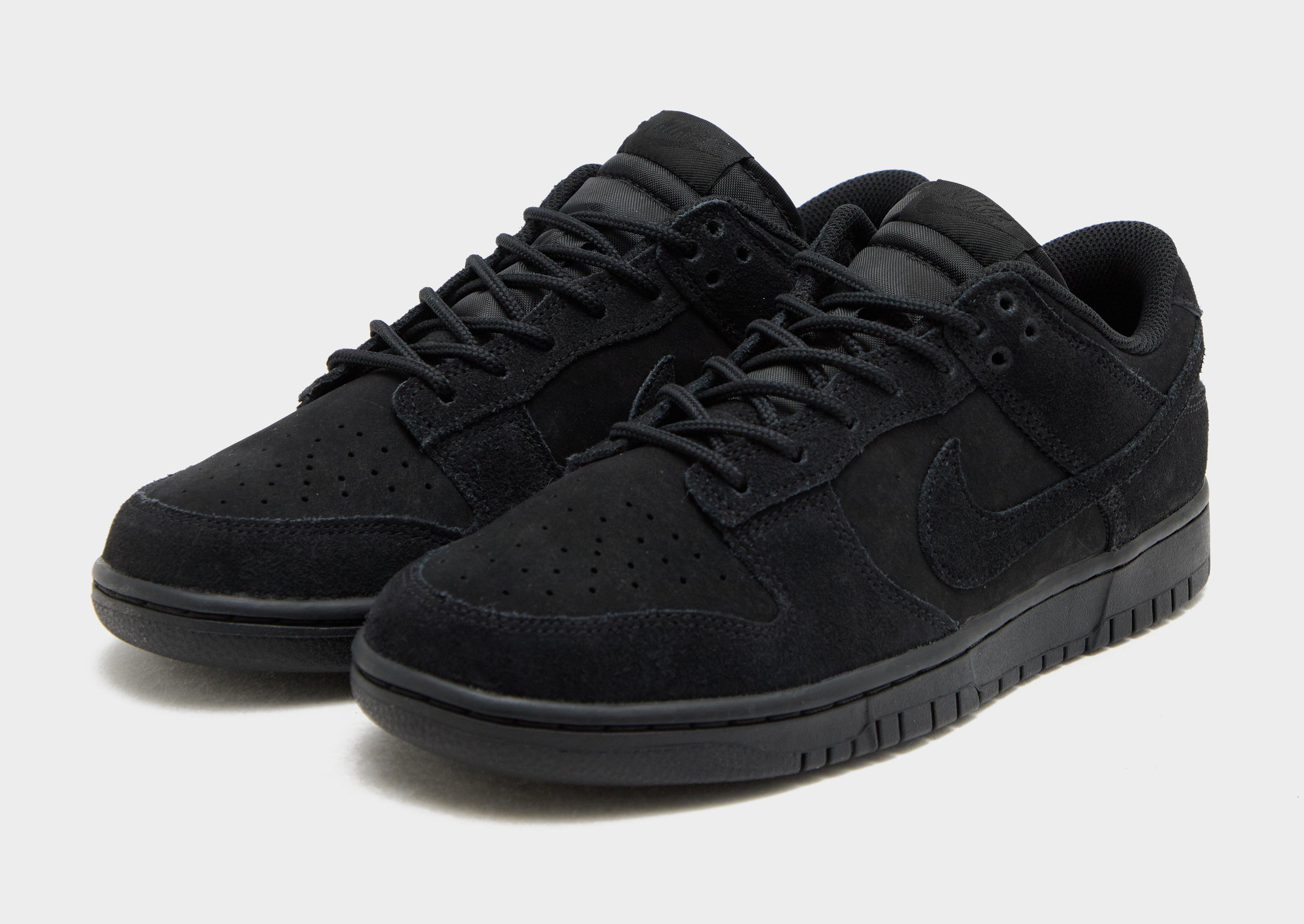 Чоловічі кросівки NIKE DUNK LOW RETRO SE NUBUCK IB6651-001 Чорний