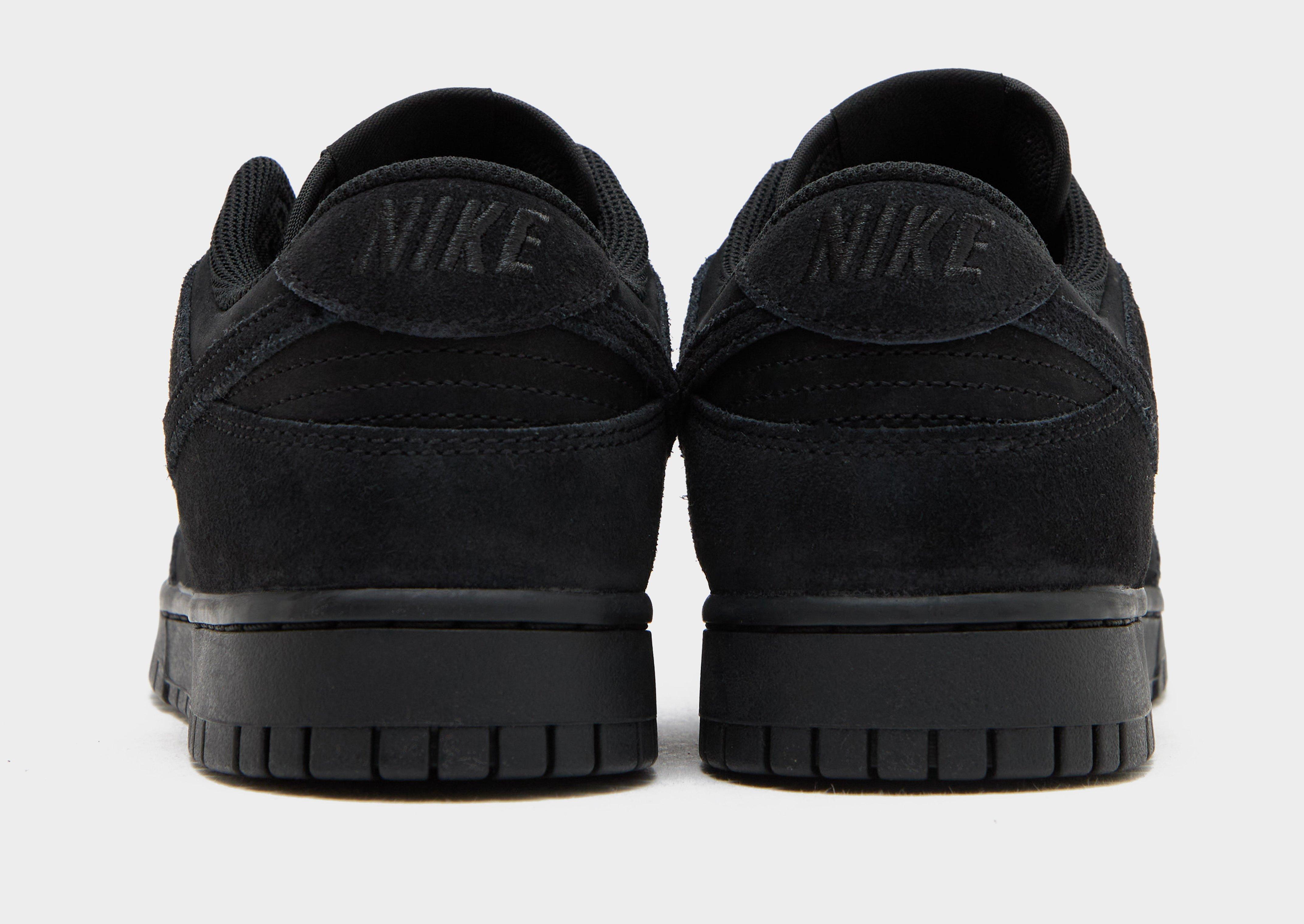 Чоловічі кросівки NIKE DUNK LOW RETRO SE NUBUCK IB6651-001 Чорний