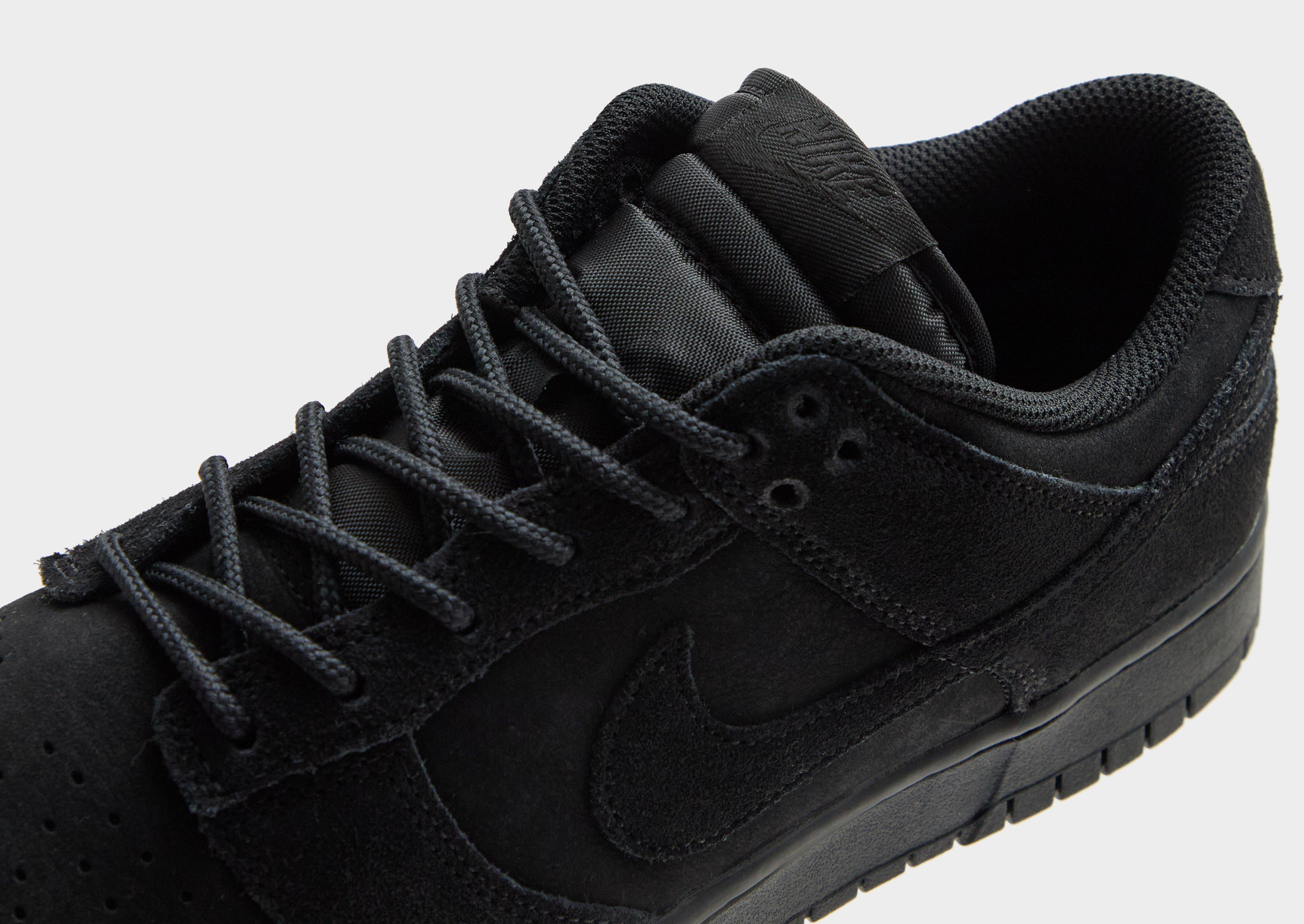 Чоловічі кросівки NIKE DUNK LOW RETRO SE NUBUCK IB6651-001 Чорний