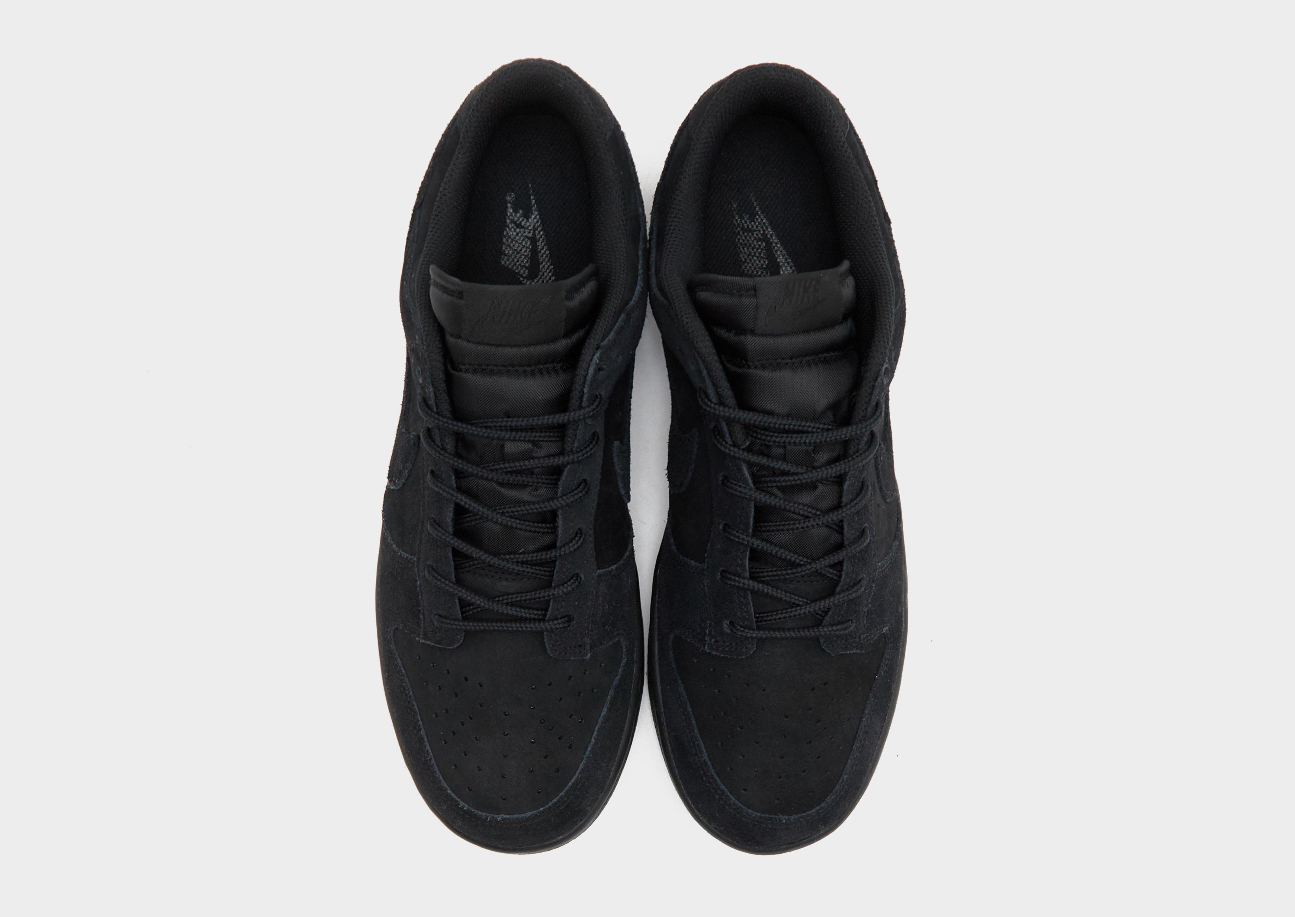 Чоловічі кросівки NIKE DUNK LOW RETRO SE NUBUCK IB6651-001 Чорний