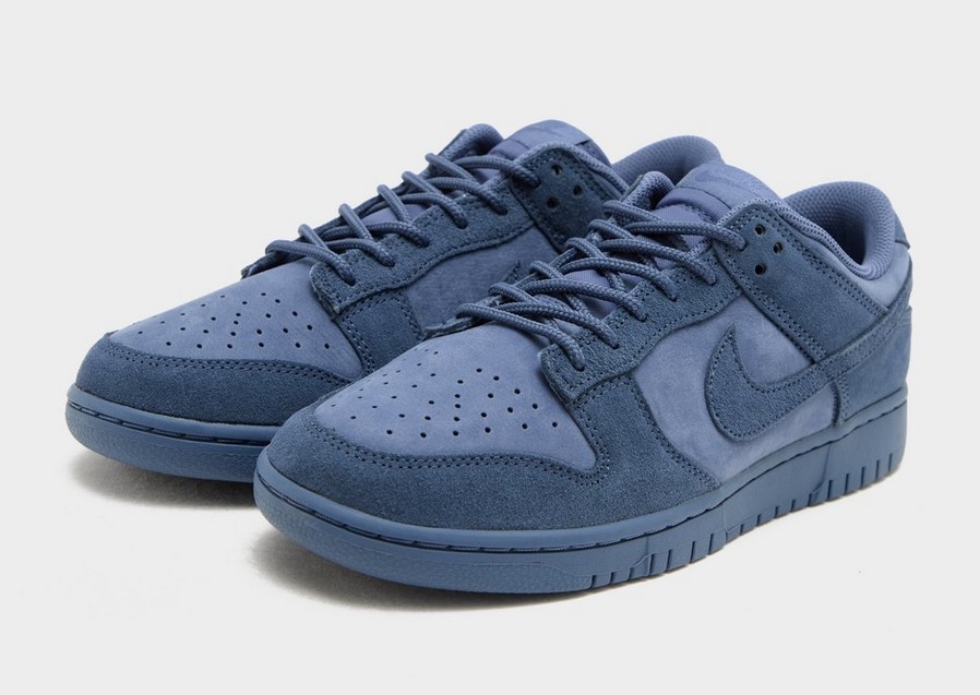Adidași pentru bărbați NIKE DUNK LOW RETRO SE NUBUCK IB6651-400 Albastru