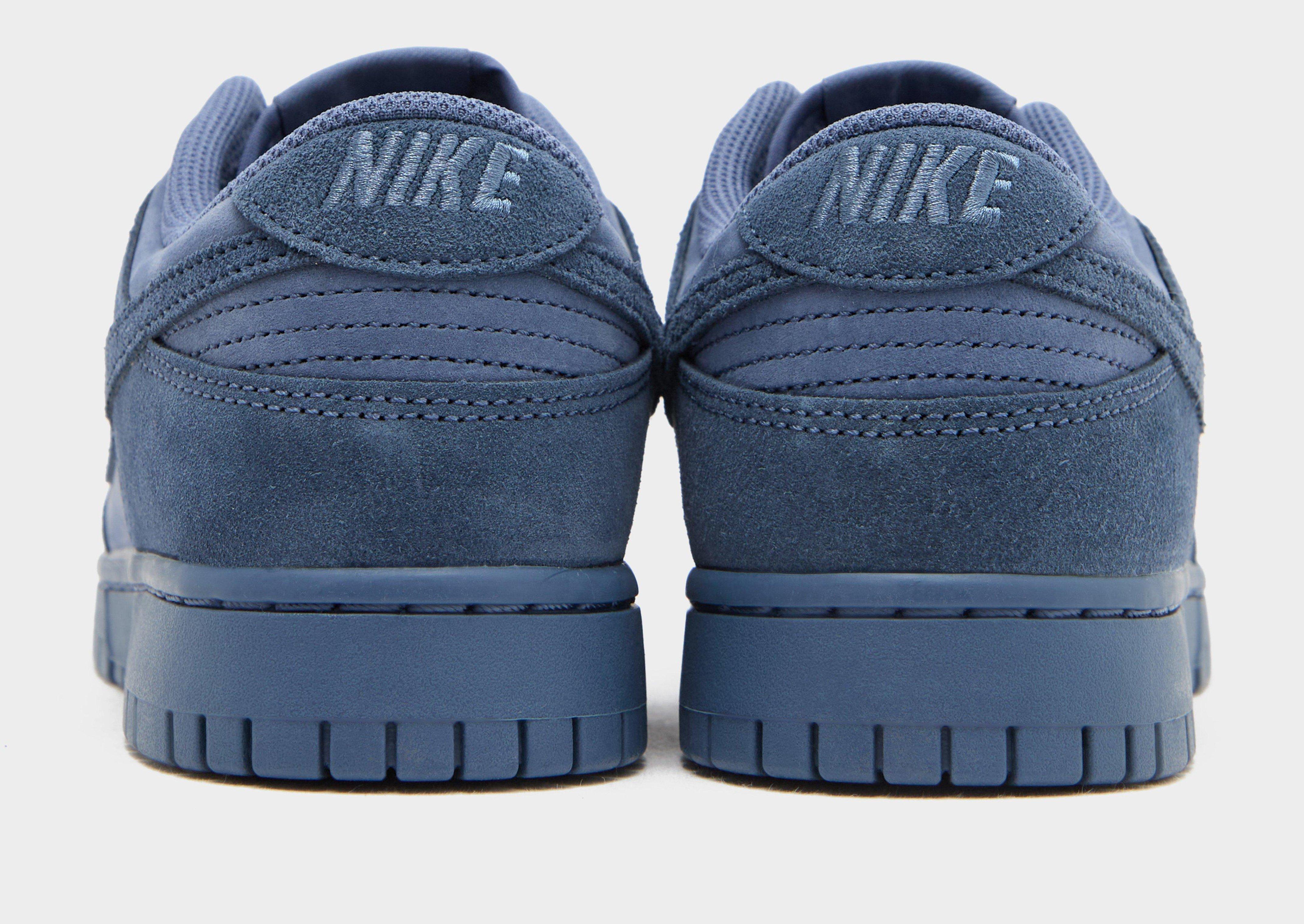 Adidași pentru bărbați NIKE DUNK LOW RETRO SE NUBUCK IB6651-400 Albastru