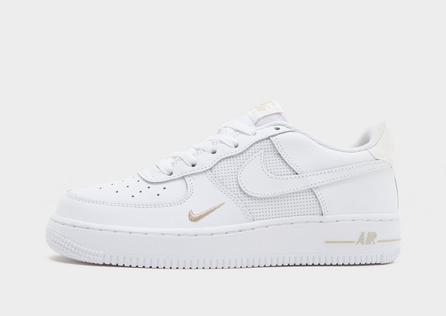 Adidași pentru copii NIKE AIR FORCE 1 GS IO1158-100 Alb