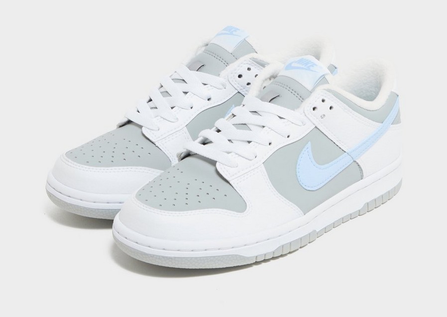 Adidași pentru copii NIKE DUNK LOW GS GG IO2078-100 Alb
