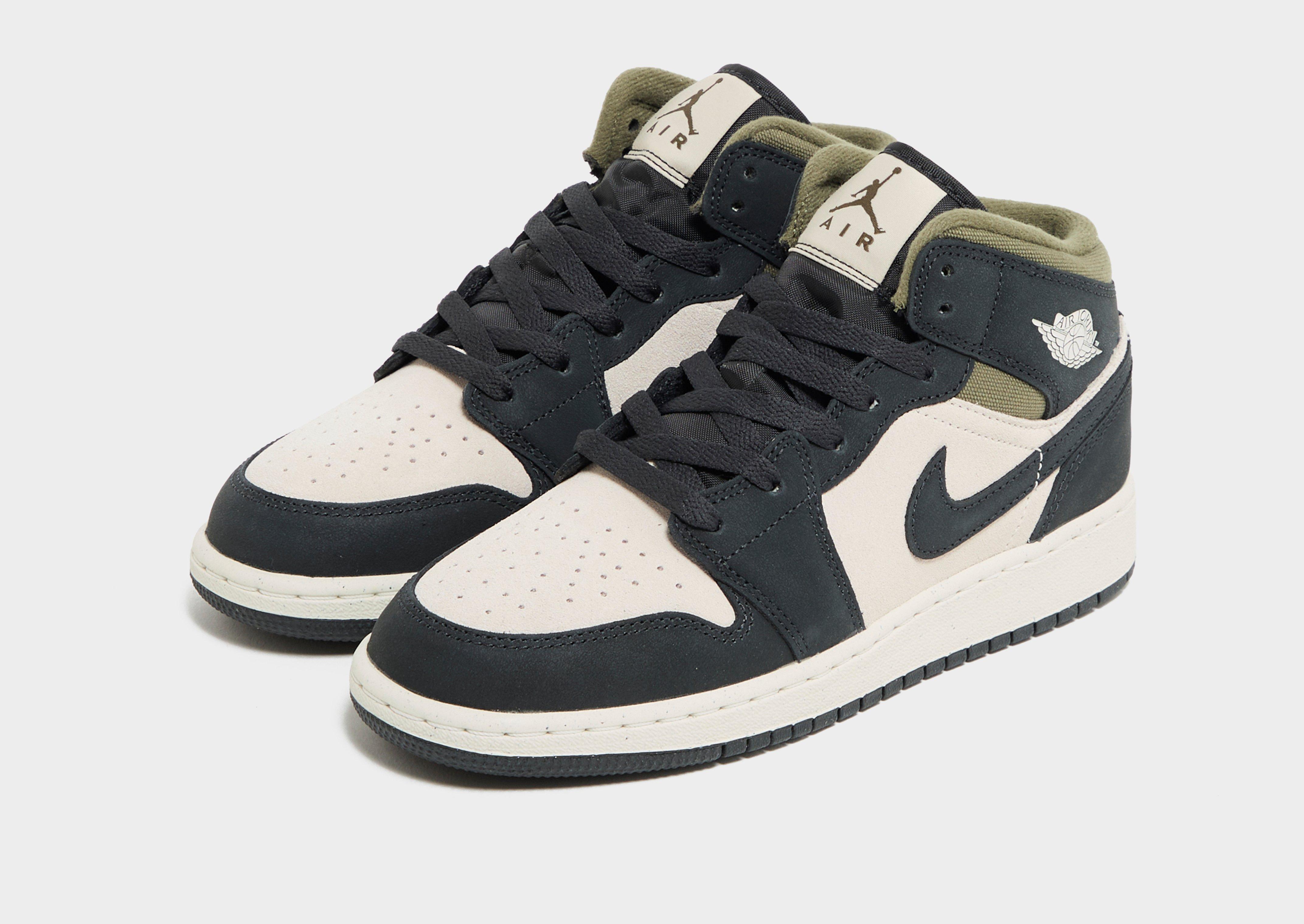Dječje tenisice AIR JORDAN 1 MID HV4399-102 smeđa