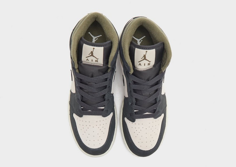 Adidași pentru copii AIR JORDAN 1 MID HV4399-102 Maro