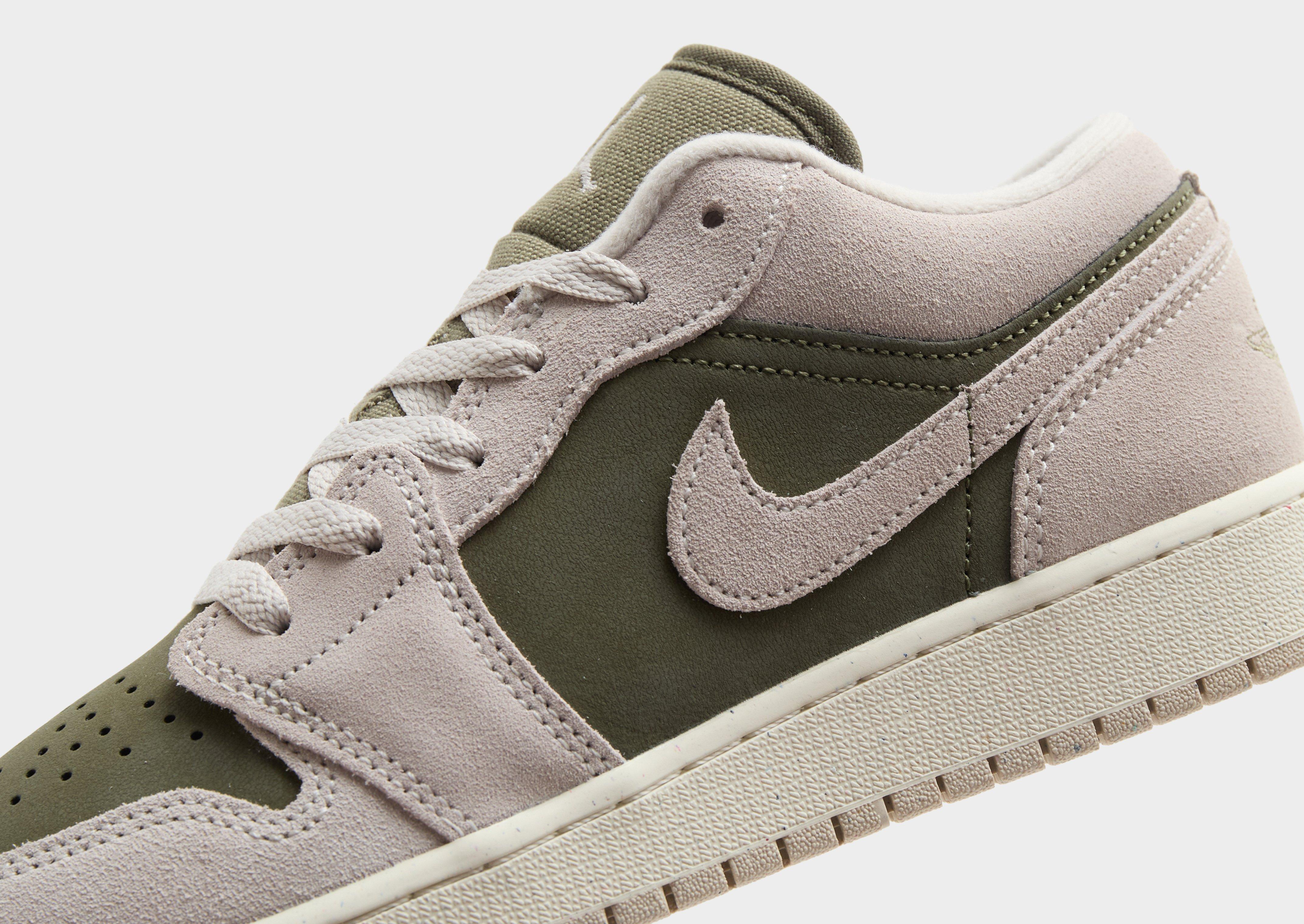 Buty sneakersy dla dzieci JORDAN AIR 1 LOW  HV4396-201 Brązowy