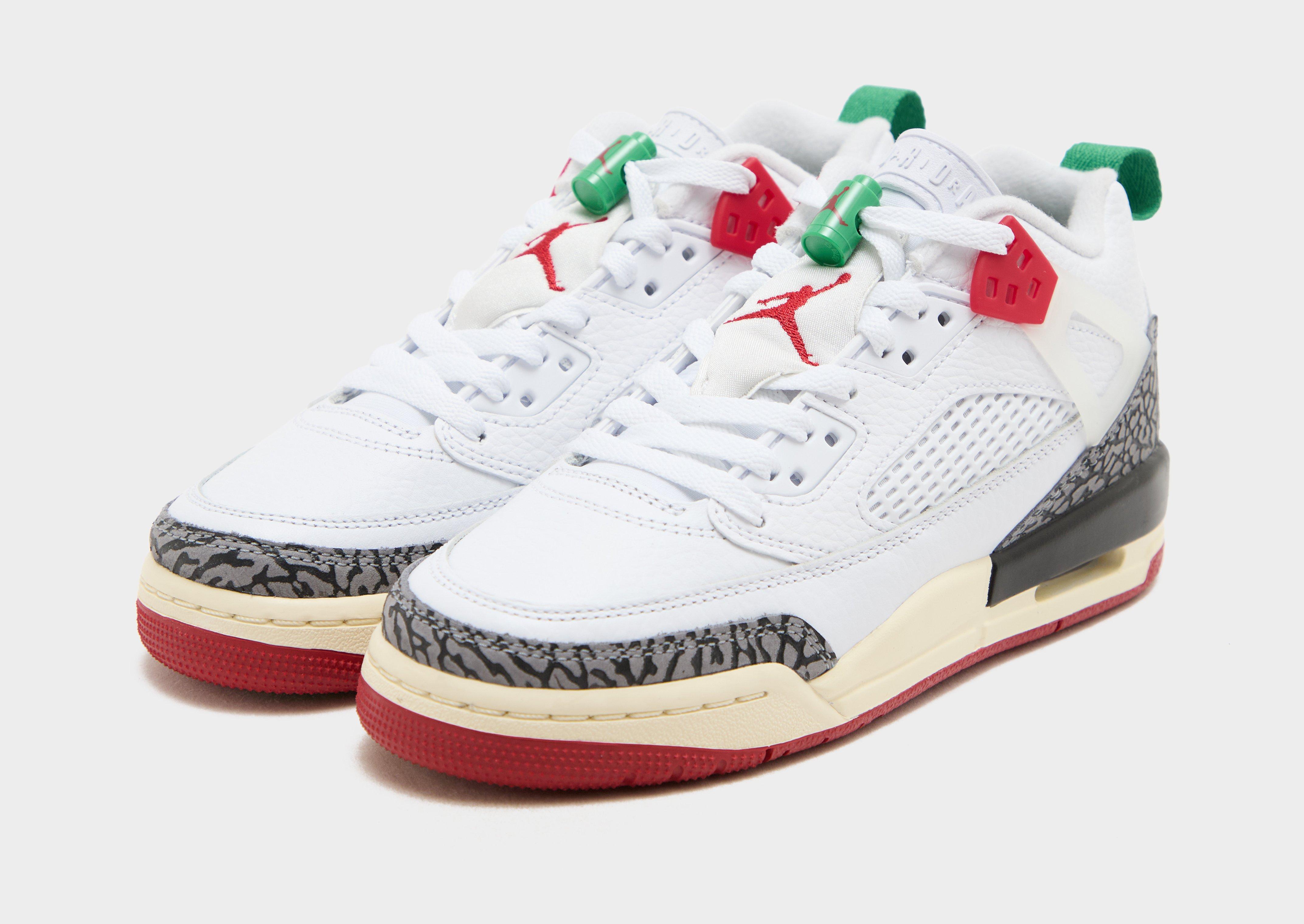 Buty sneakersy dla dzieci JORDAN SPIZIKE LOW FQ3950-109 Biały
