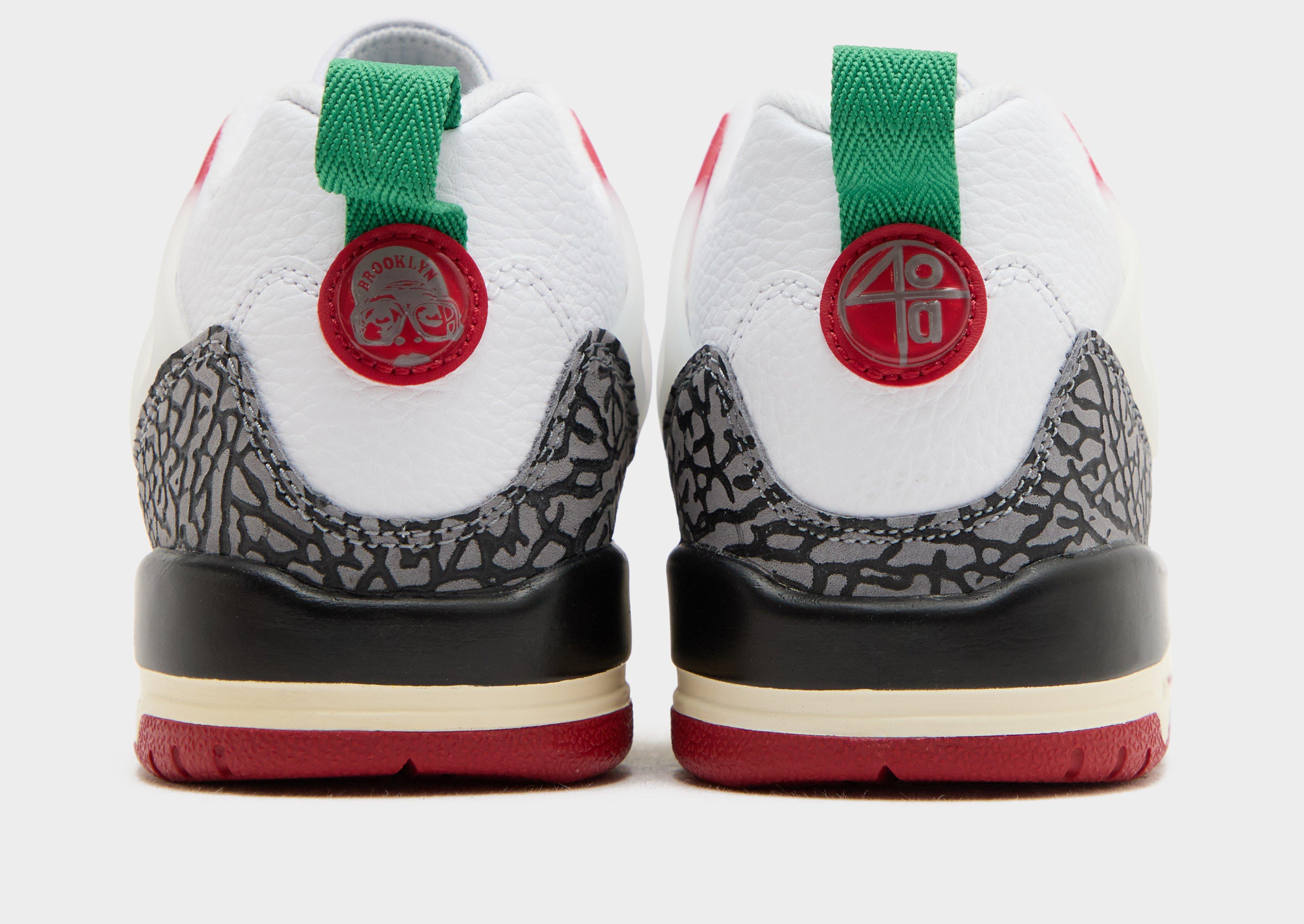 Buty sneakersy dla dzieci JORDAN SPIZIKE LOW FQ3950-109 Biały