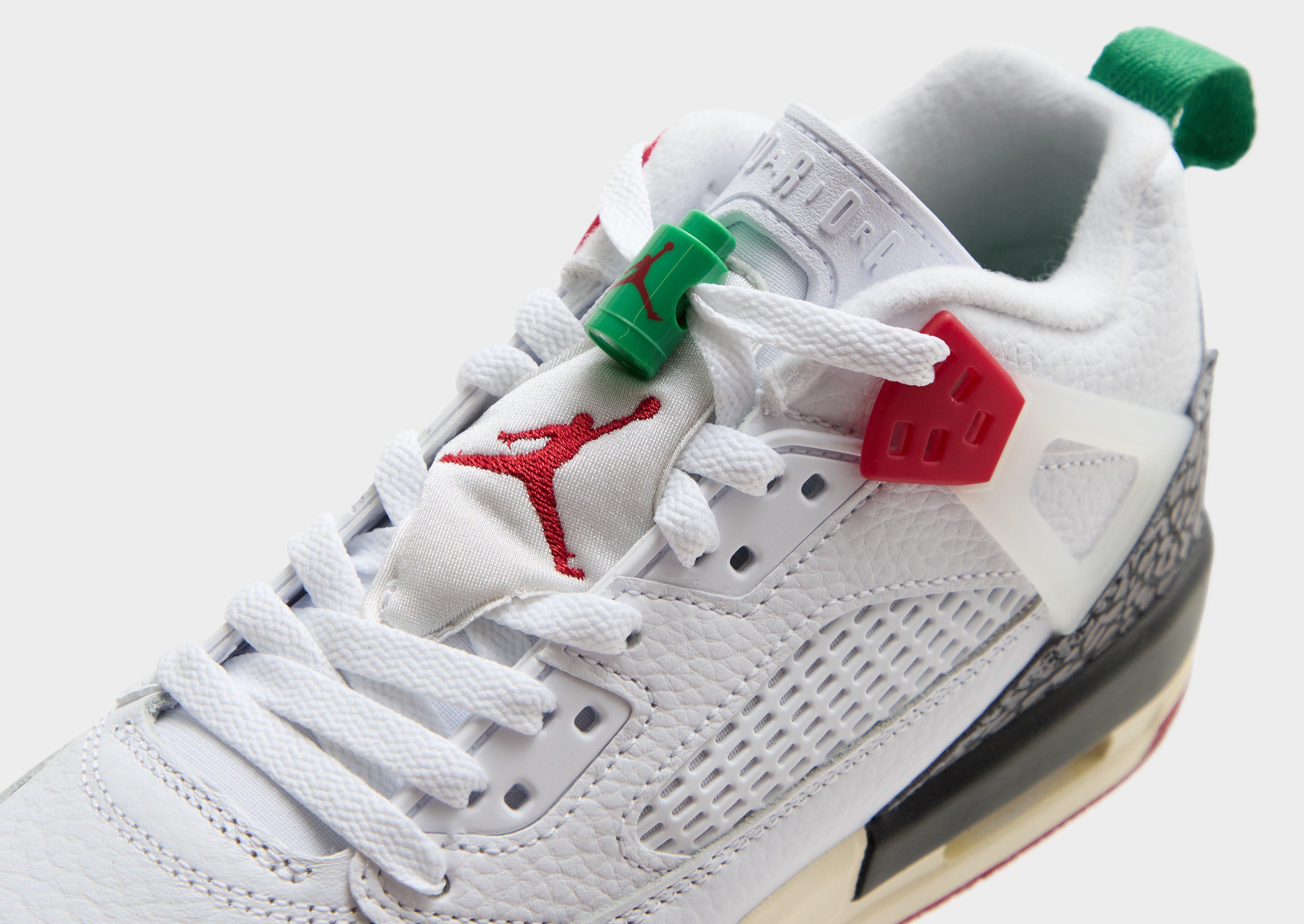 Buty sneakersy dla dzieci JORDAN SPIZIKE LOW FQ3950-109 Biały