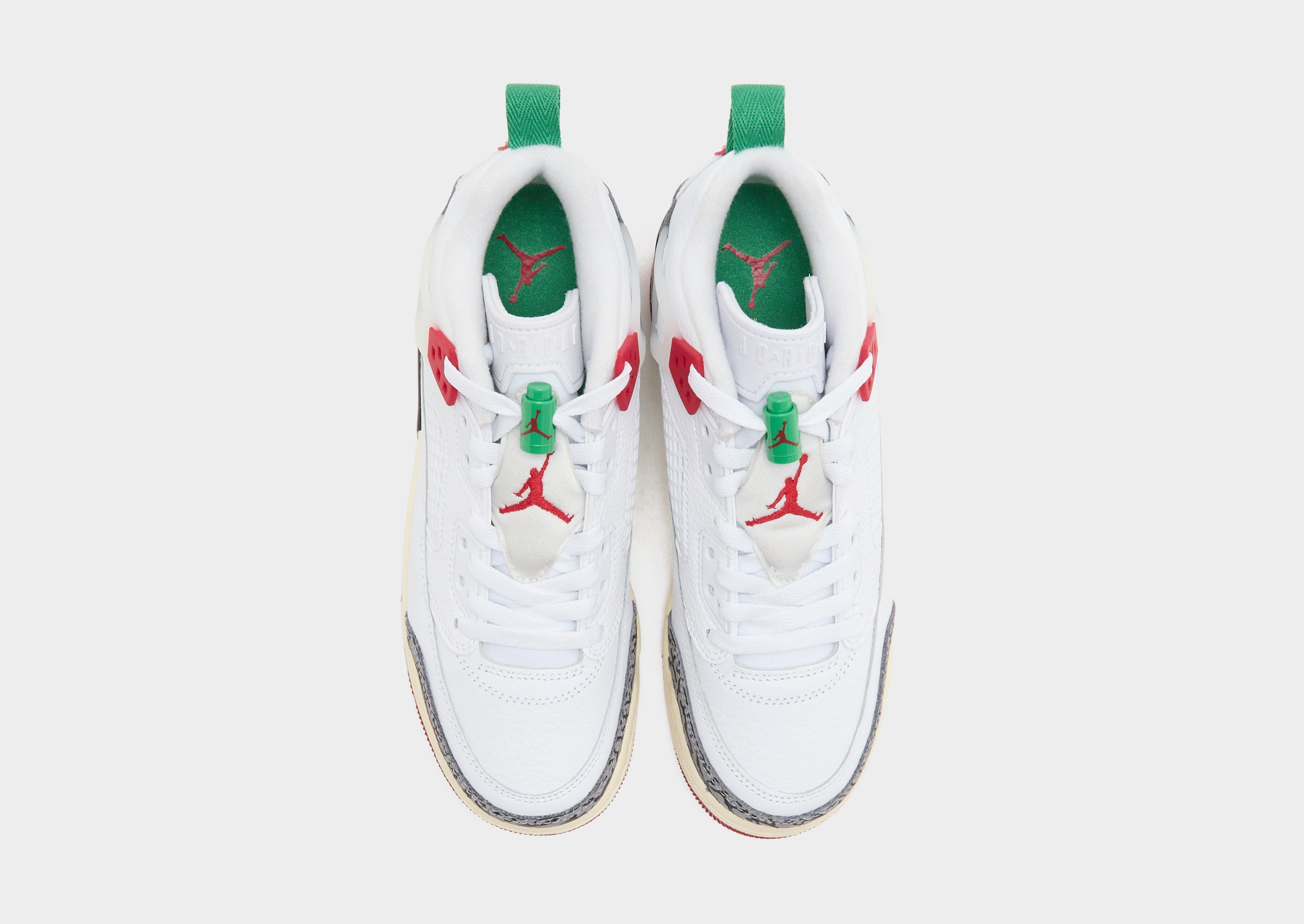 Buty sneakersy dla dzieci JORDAN SPIZIKE LOW FQ3950-109 Biały