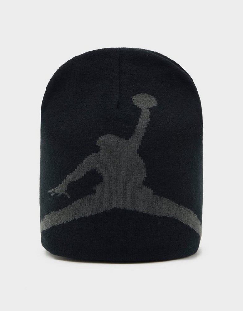Női téli sapká JORDAN SAPKA U J PEAK BEANIE BRK BL GX II2413-010 Fekete