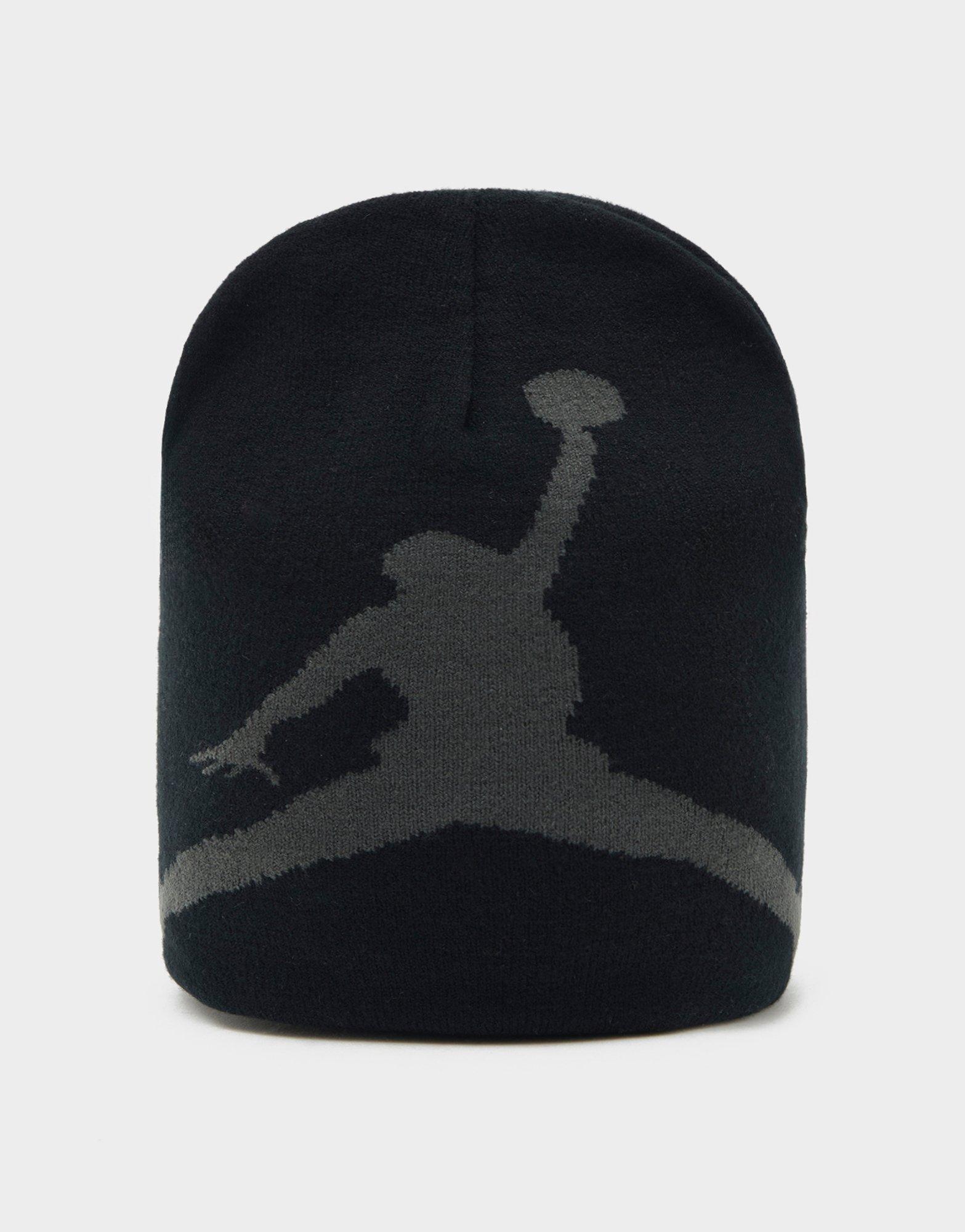 Жіночі зимові шапки JORDAN ШАПКА U J PEAK BEANIE BRK BL GX II2413-010 Чорний