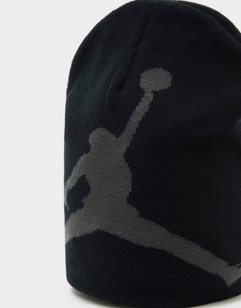 Női téli sapká JORDAN SAPKA U J PEAK BEANIE BRK BL GX II2413-010 Fekete