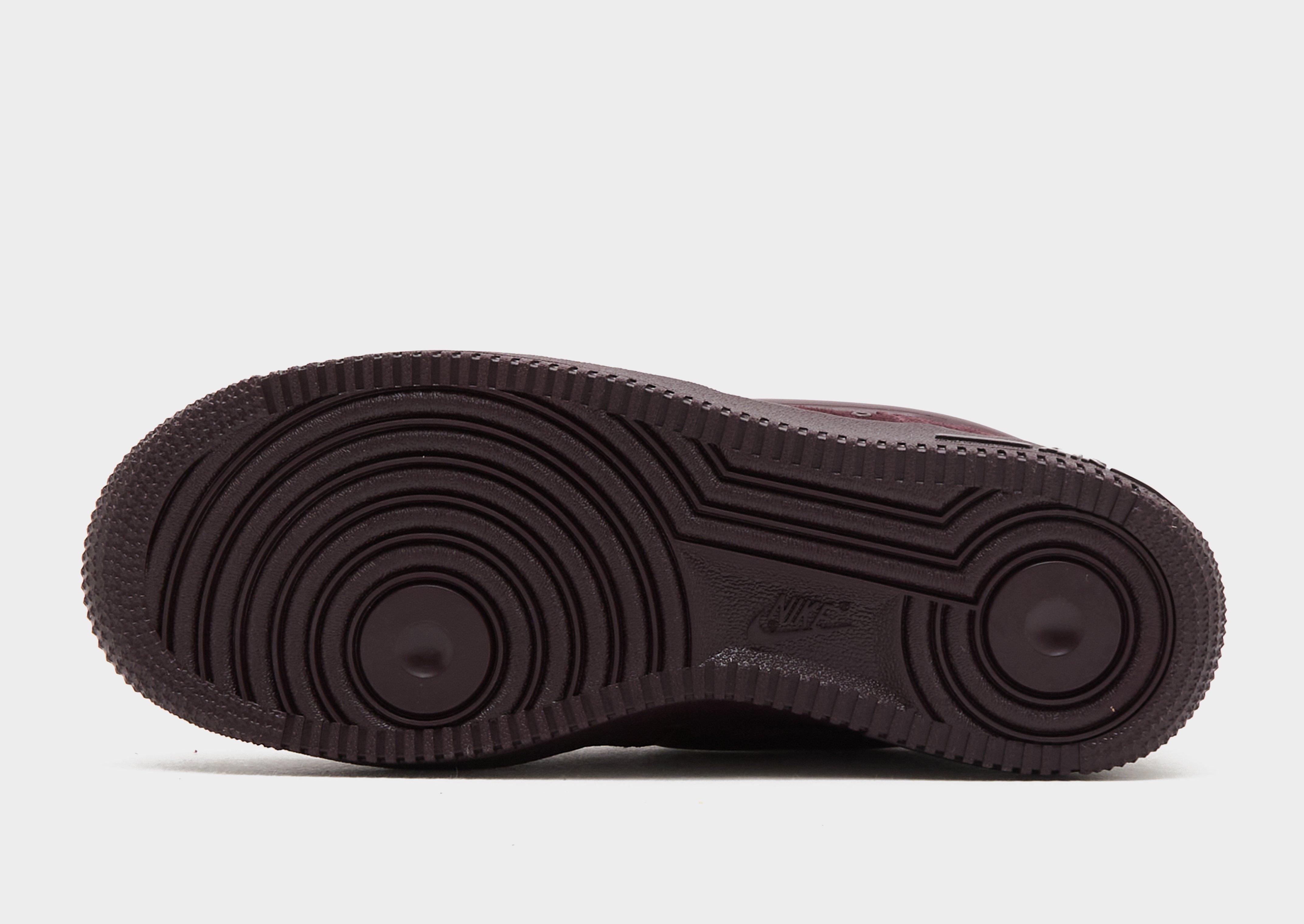 Buty sneakersy damskie NIKE W AIR FORCE 1 '07 TREND RM HV4406-600 Bordowy