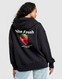 NIKE СУИТЧЪР С КАЧУЛКА W NSW FRT OS PO STWBRY HD