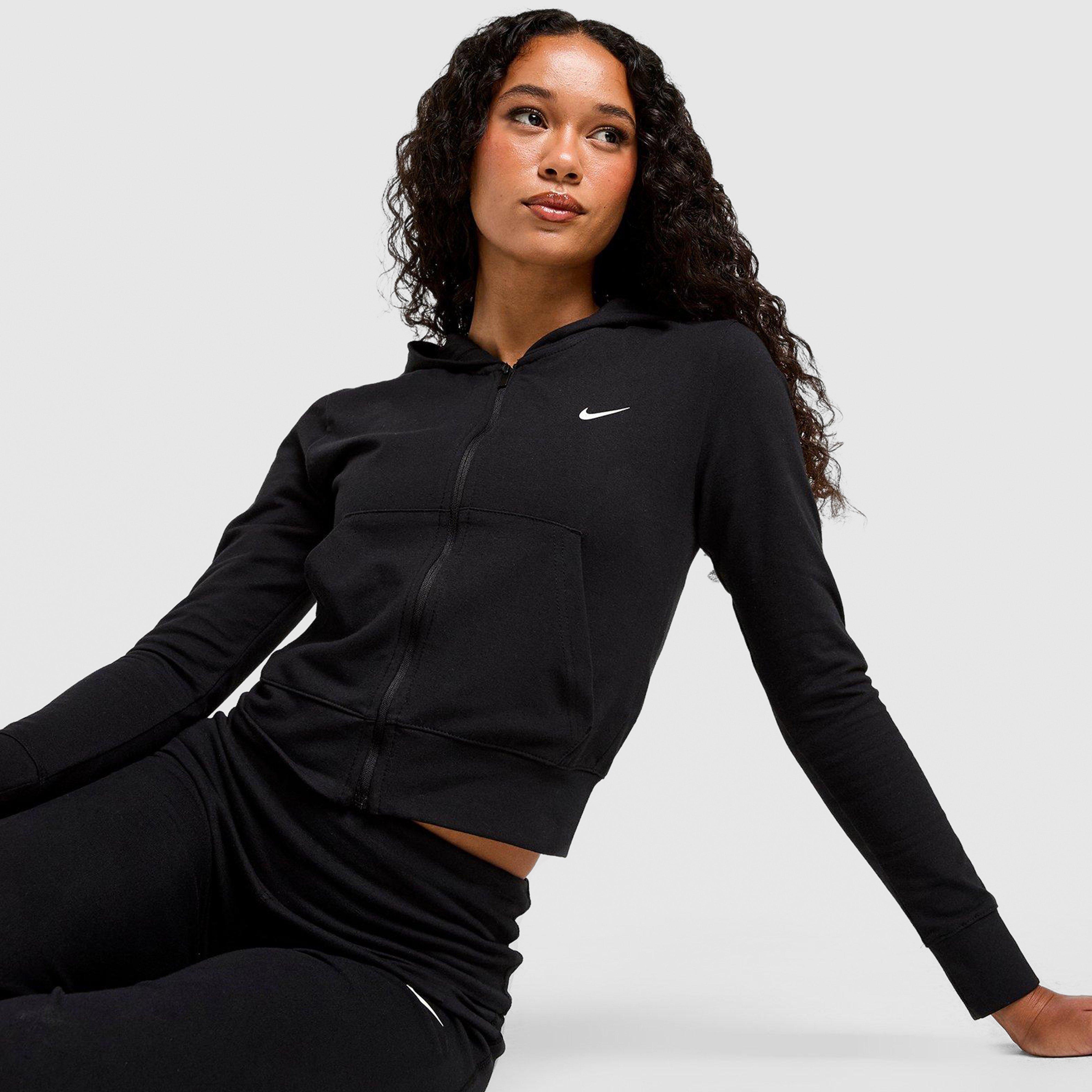 Bluză pentru femei NIKE BLUZĂ CU GLUGĂ W NSW FZ HD LS TOP