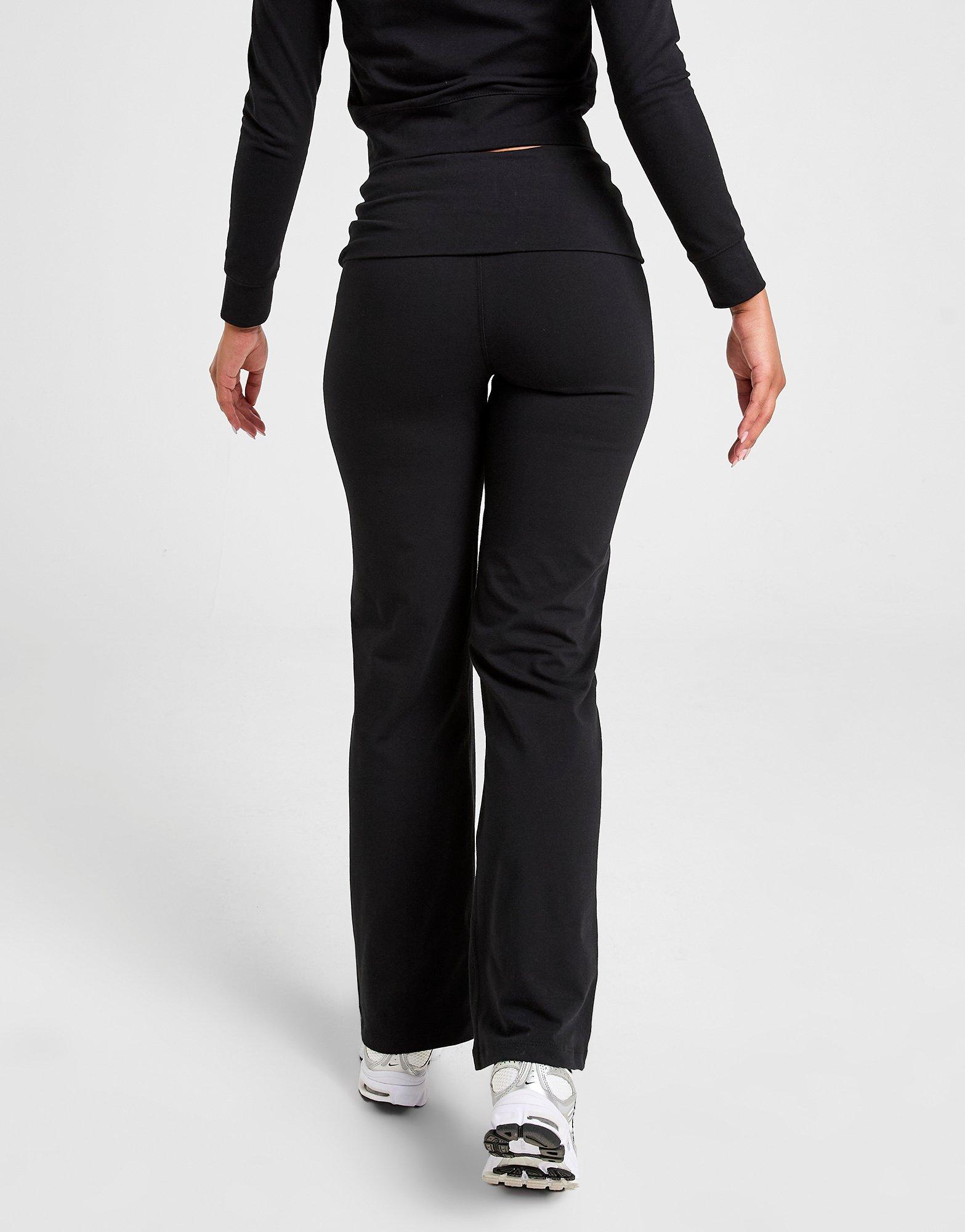NIKE LEGGINGS W NSW HR FLDOVR PNT COORD IQ1436-010 Čierna
