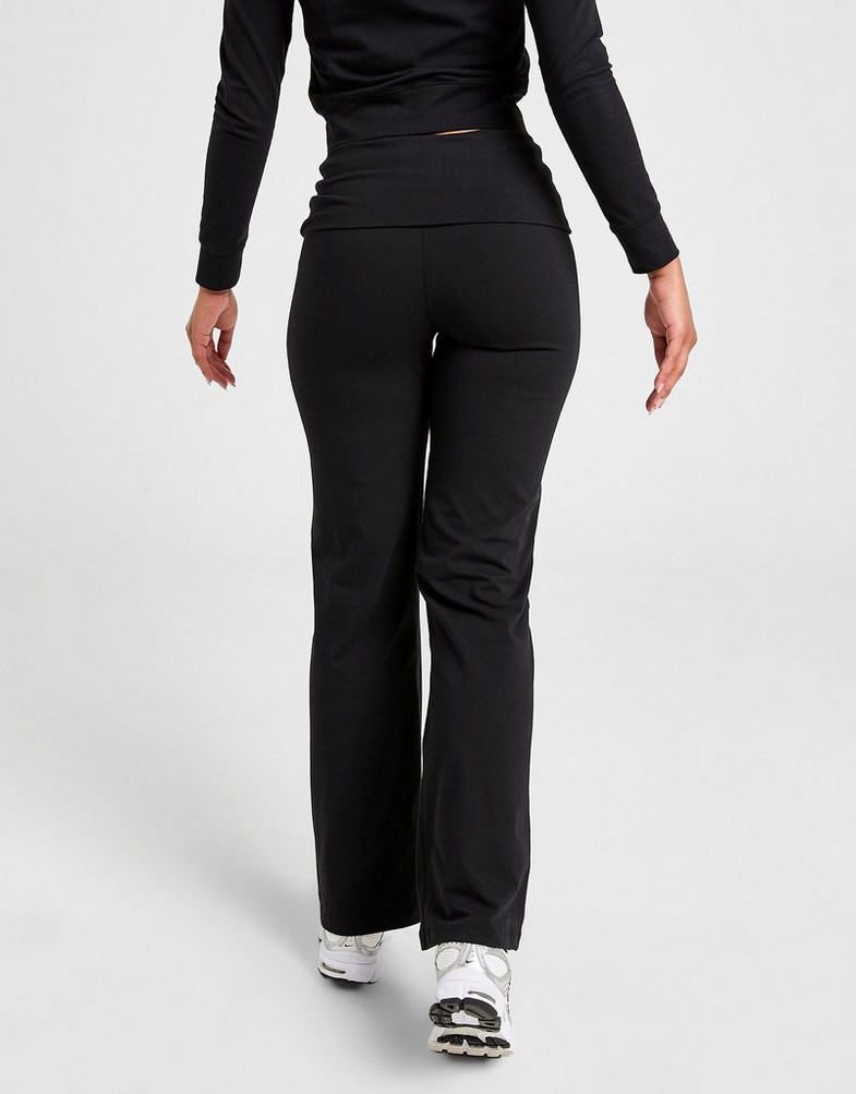 Colanți pentru femei NIKE COLANȚI W NSW HR FLDOVR PNT COORD IQ1436-010 Negru