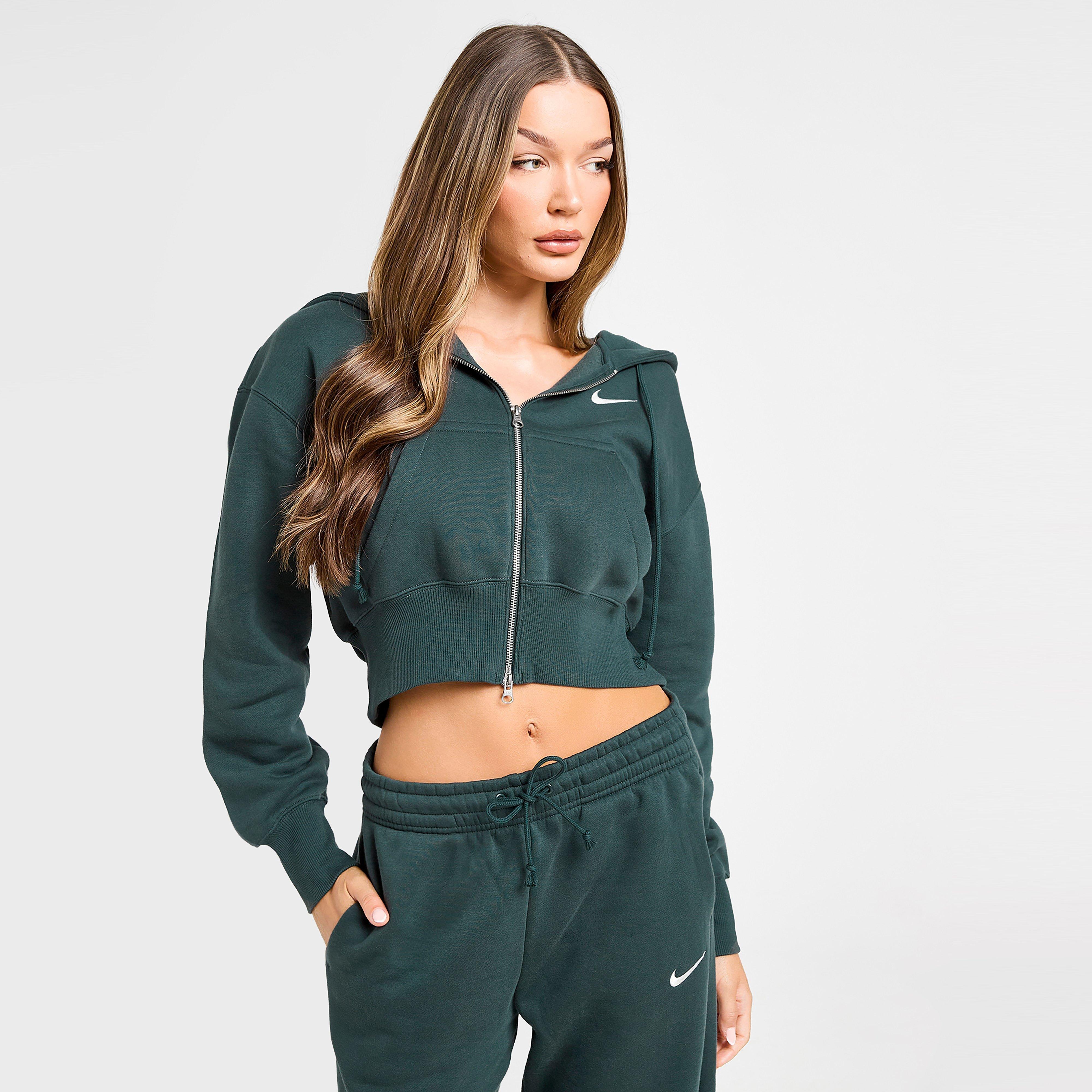 Dámska mikina NIKE MIKINA S KAPUCŇOU   W NSW PHNX FLC CRP