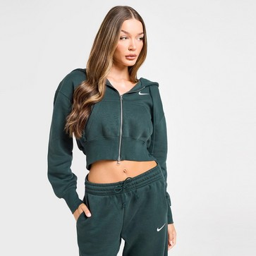 Bluză pentru femei NIKE BLUZĂ CU GLUGĂ W NSW PHNX FLC CRP