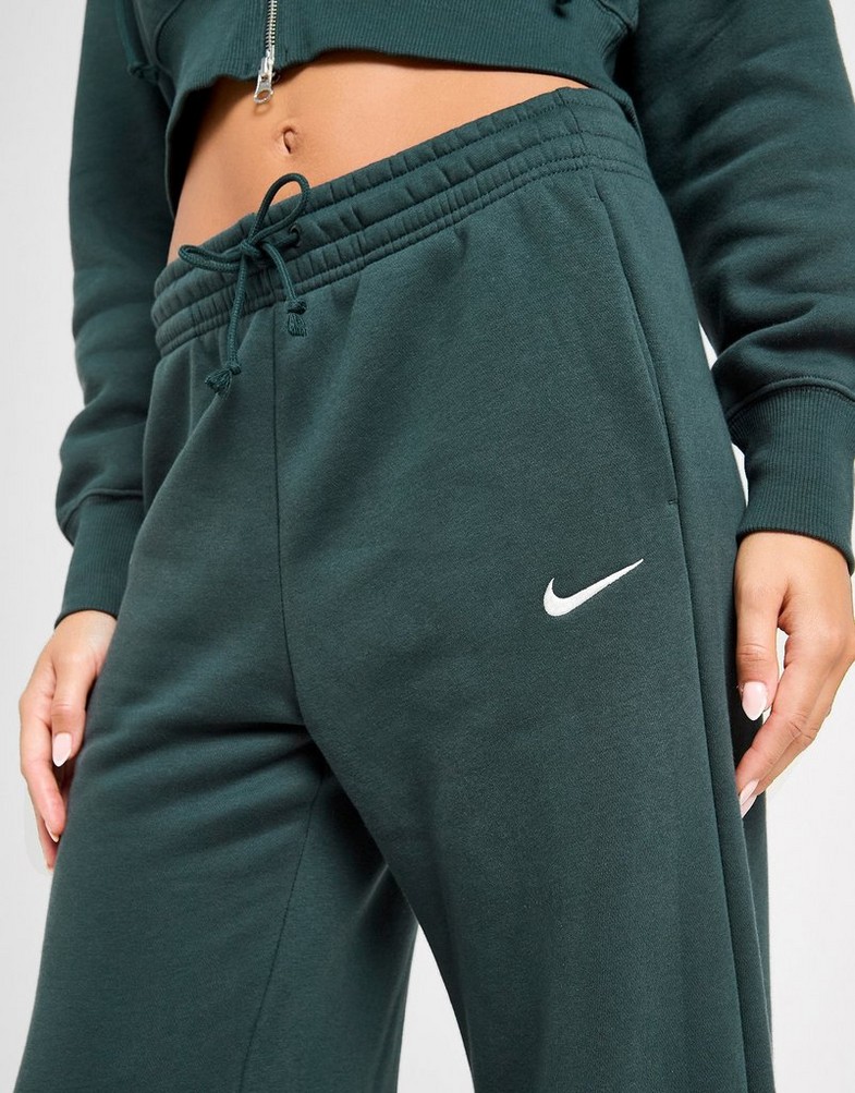 Dámske nohavice NIKE NOHAVICE  W NSW PHNX FLC HR PANT WIDE 2 IH1011-390 Zelená