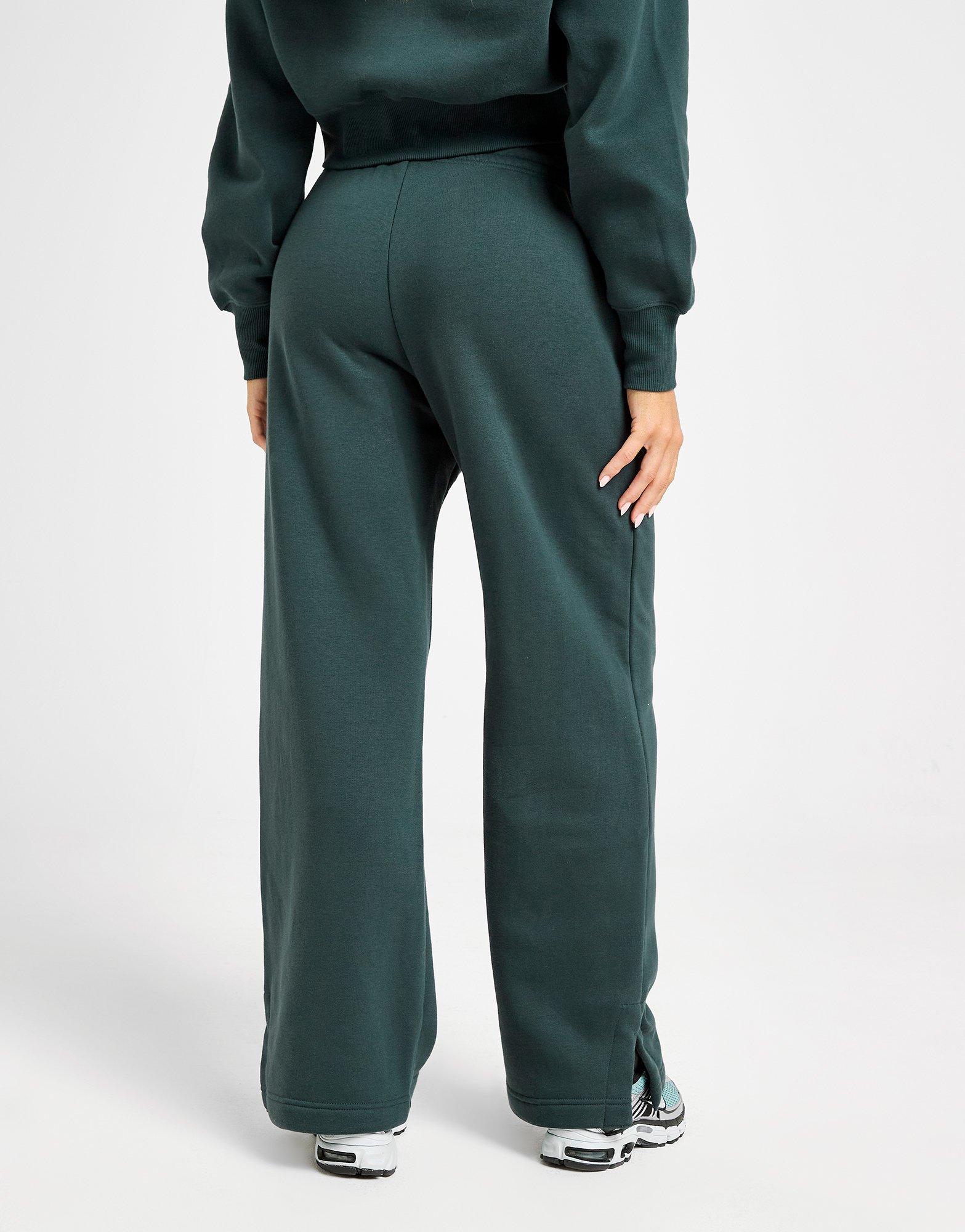 Жіночі штани NIKE ШТАНИ W NSW PHNX FLC HR PANT WIDE 2 IH1011-390 Зелений