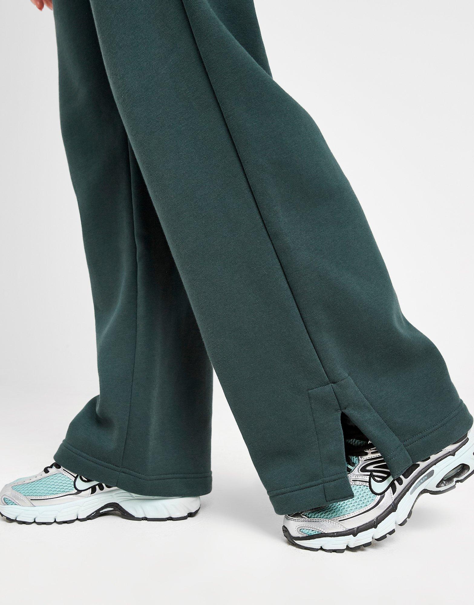 Жіночі штани NIKE ШТАНИ W NSW PHNX FLC HR PANT WIDE 2 IH1011-390 Зелений
