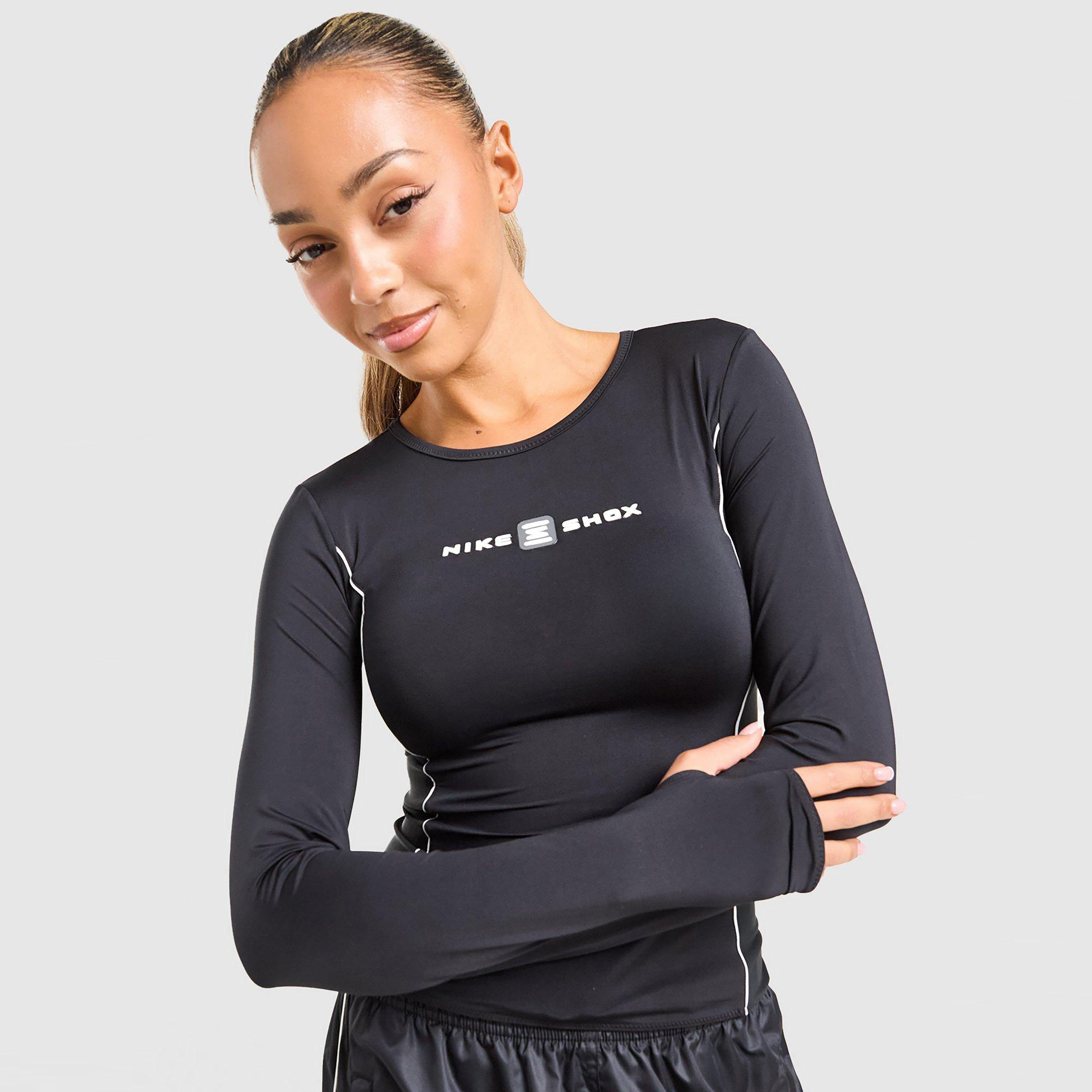 Női póló NIKE PÓLÓ W NSW LS TOP SHOX