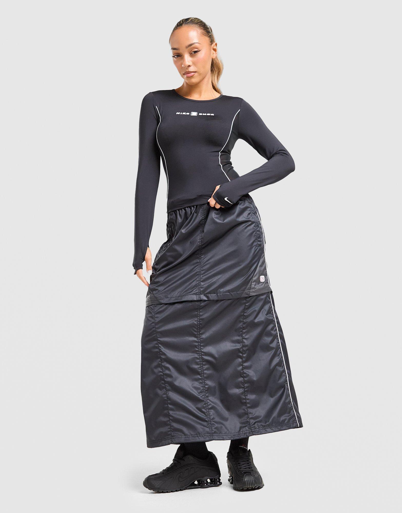 Dámske tričko NIKE TRIČKO W NSW LS TOP SHOX IH0263-010 Čierna