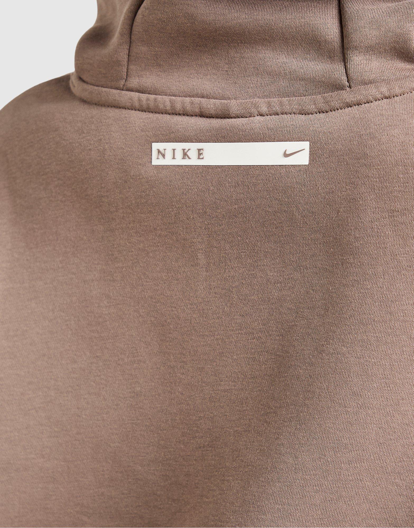 Жіночі кофти NIKE КОФТА З КАПЮШОНОМ W NSW PHNX FLC PO HOOD GLS IH4054-214 Коричневий