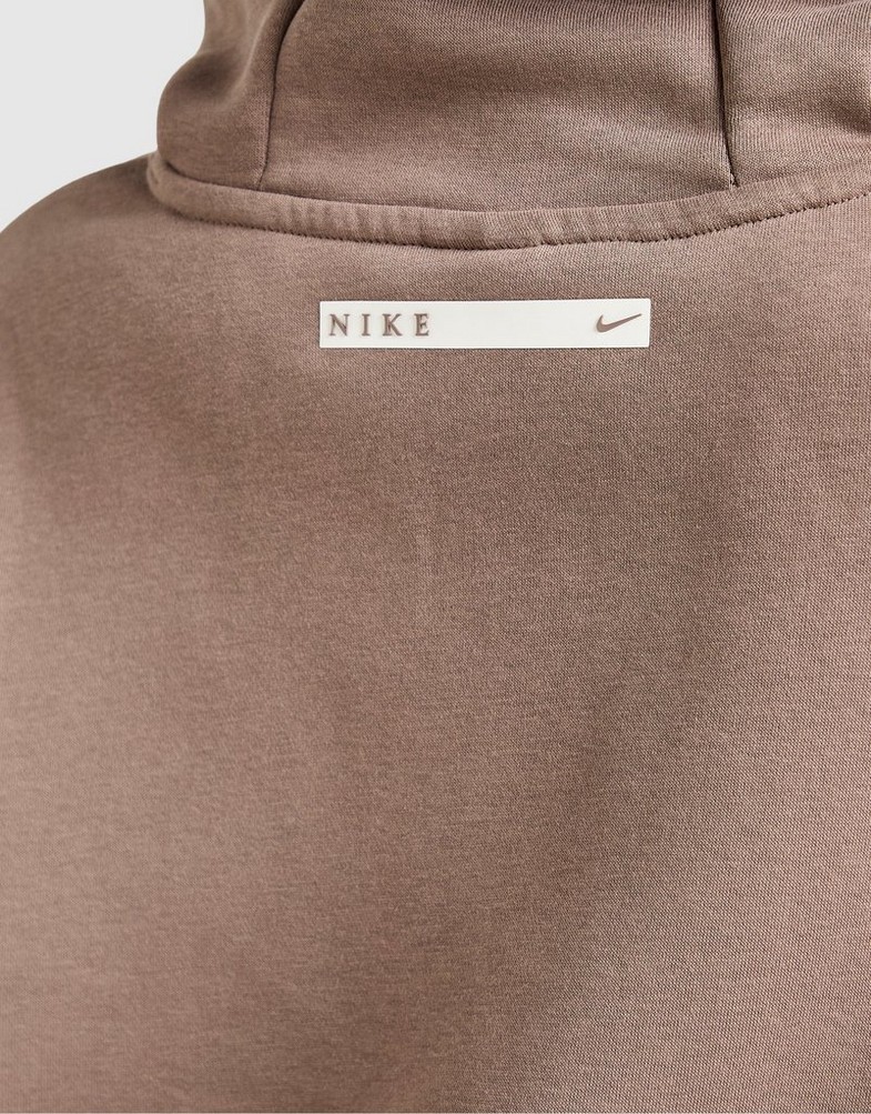 Dámska mikina NIKE MIKINA S KAPUCŇOU W NSW PHNX FLC PO HOOD GLS IH4054-214 Hnedá