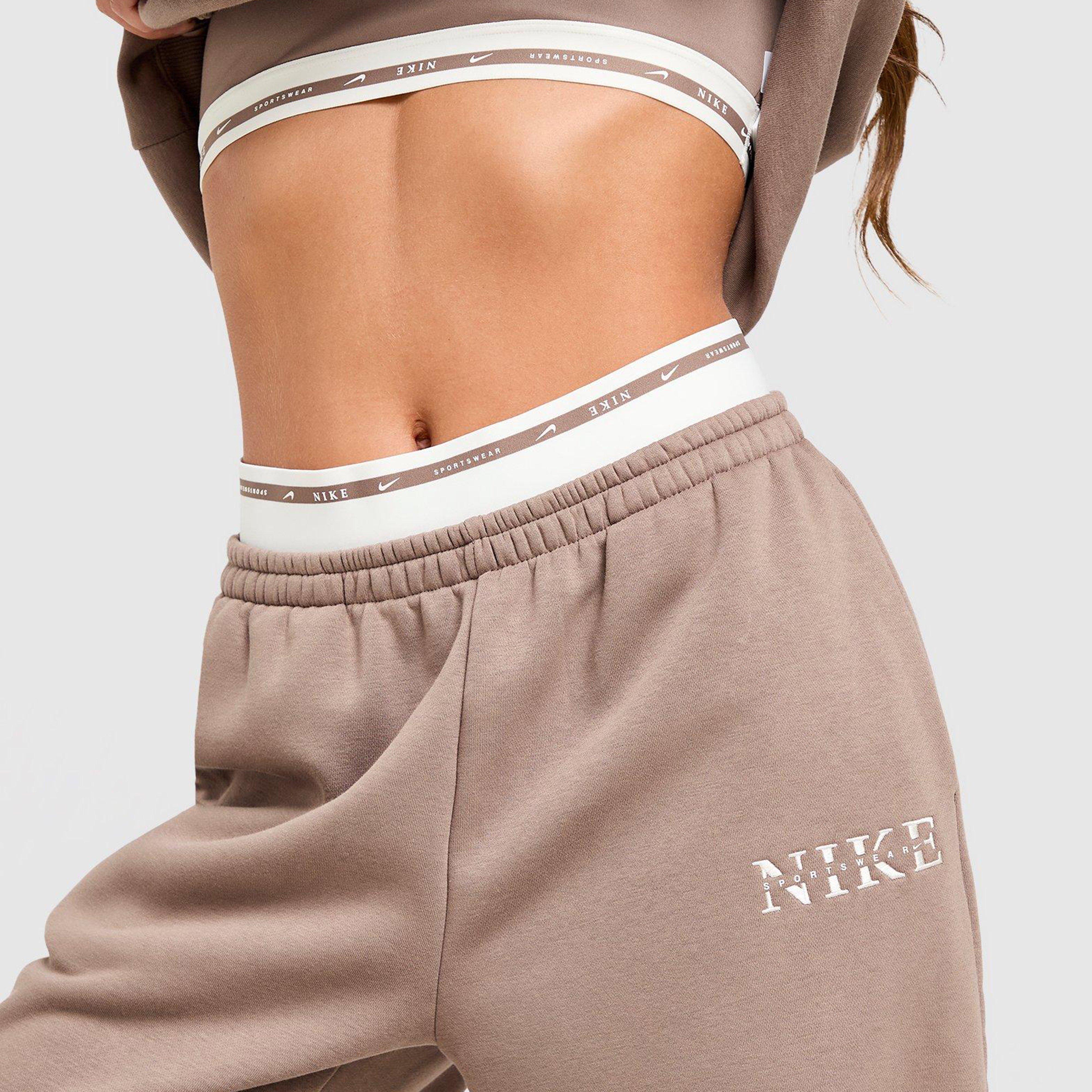 Moteriškos kelnės NIKE KELNĖS W NSW PHNX FLC HR PANT GLS