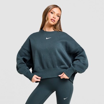 Moteriškas džemperis NIKE DŽEMPERIS W NSW PHNX FLC OOS CREW