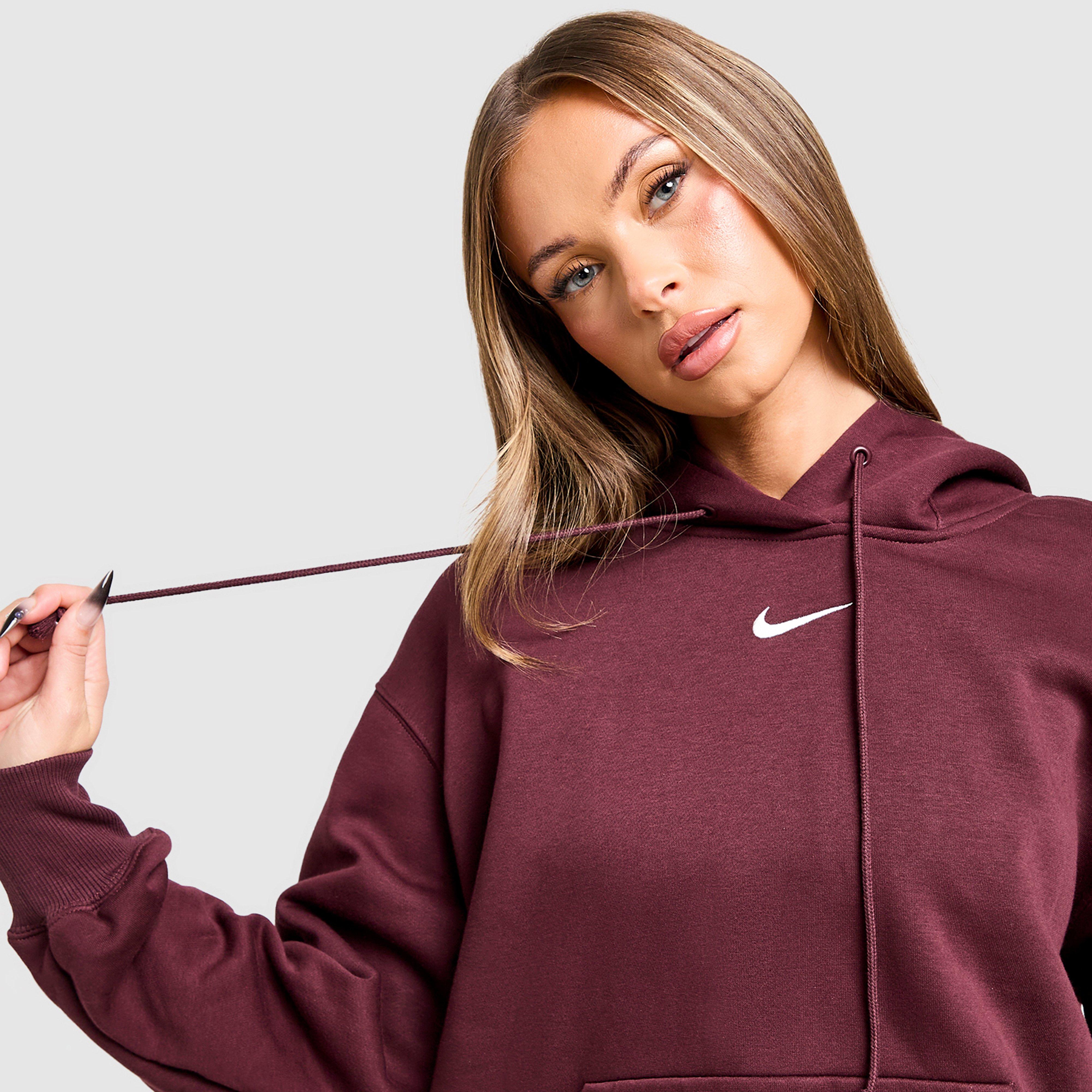 Bluză pentru femei NIKE BLUZĂ CU GLUGĂ W NSW PHNX FLC OS PO HOODIE