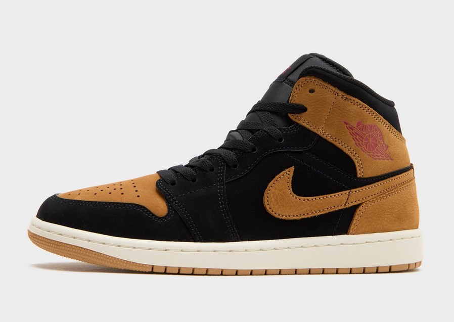 Adidași pentru bărbați AIR JORDAN 1 MID SE  HV4091-002 Negru