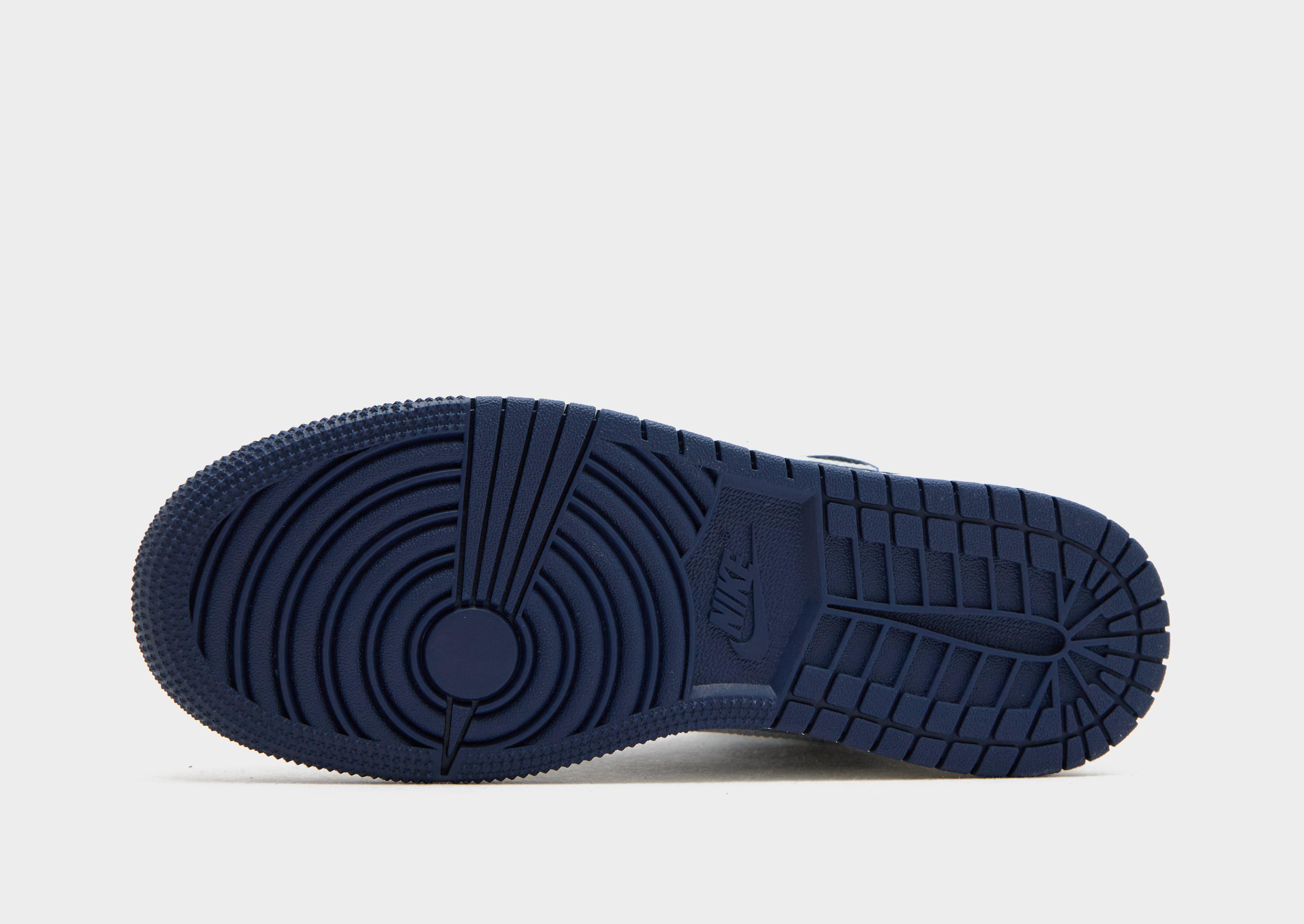 Buty sneakersy dla dzieci JORDAN AIR 1 MID BG DQ8423-403 Granatowy