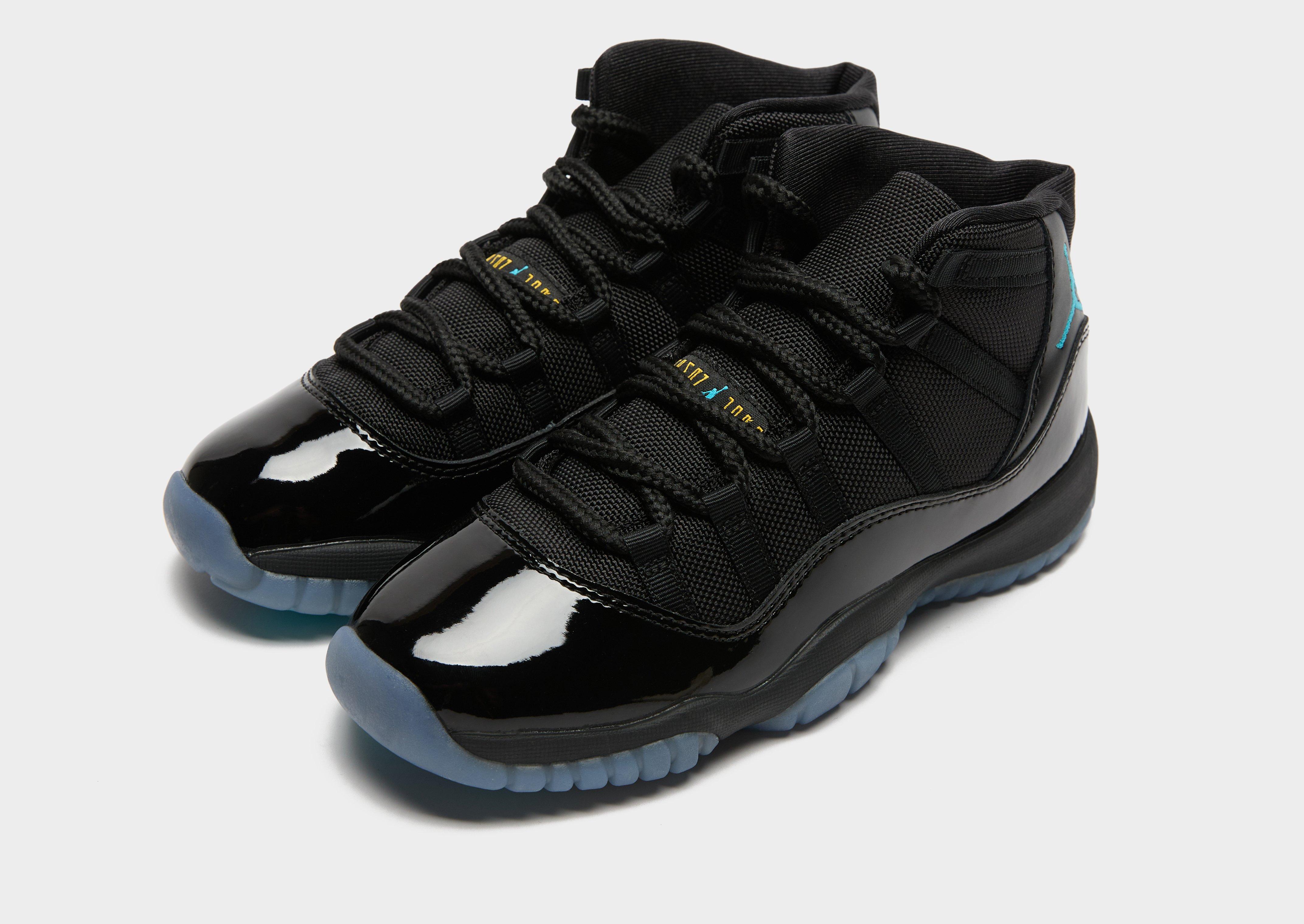 Buty sneakersy dla dzieci JORDAN AIR 11 RETRO BG 378038-047 Czarny